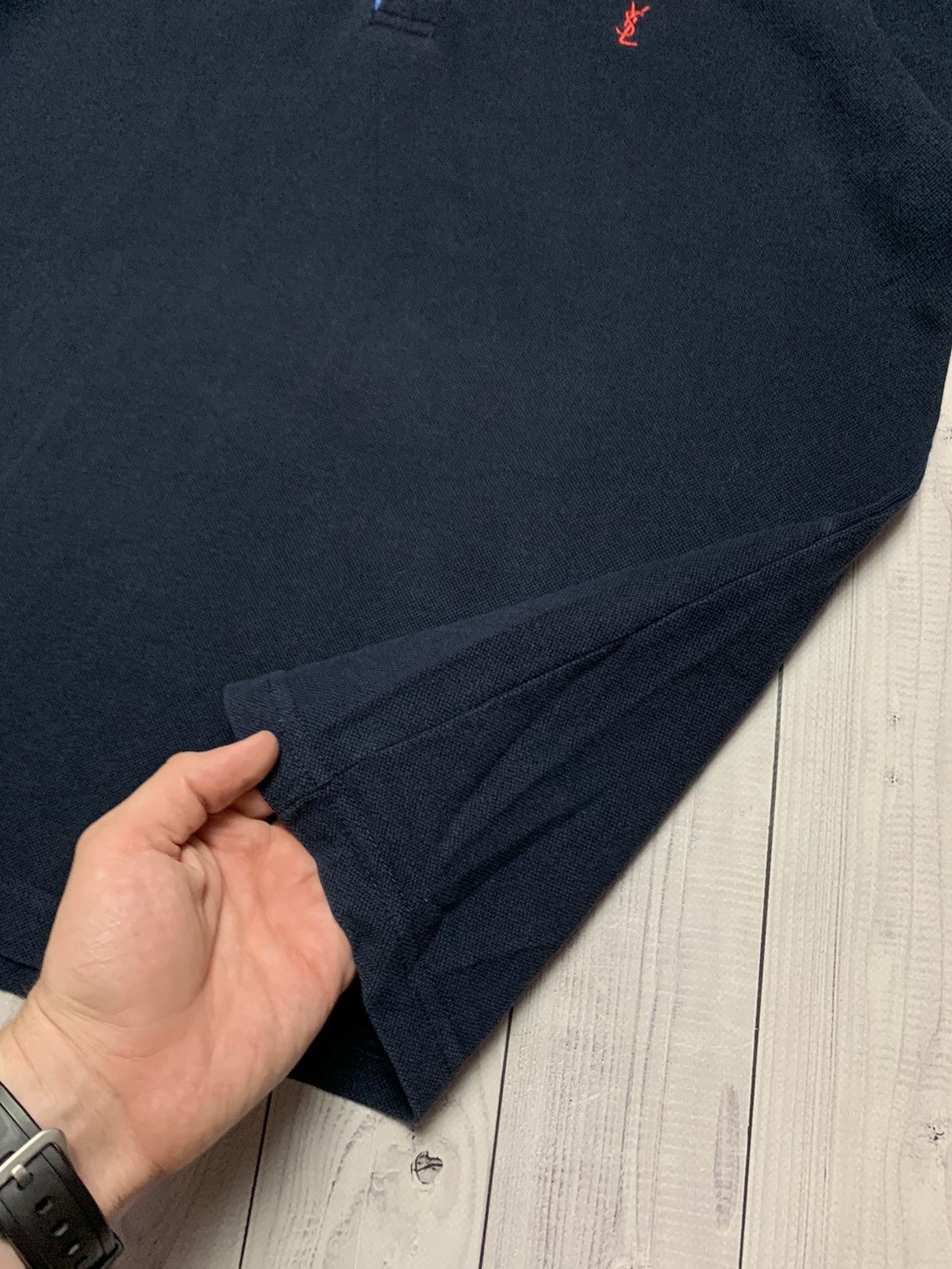 Vintage × Yves Saint Laurent Vintage polo Yves Saint Laurent logo size M/L Size US L / EU 52-54 / 3 - 4 Thumbnail
