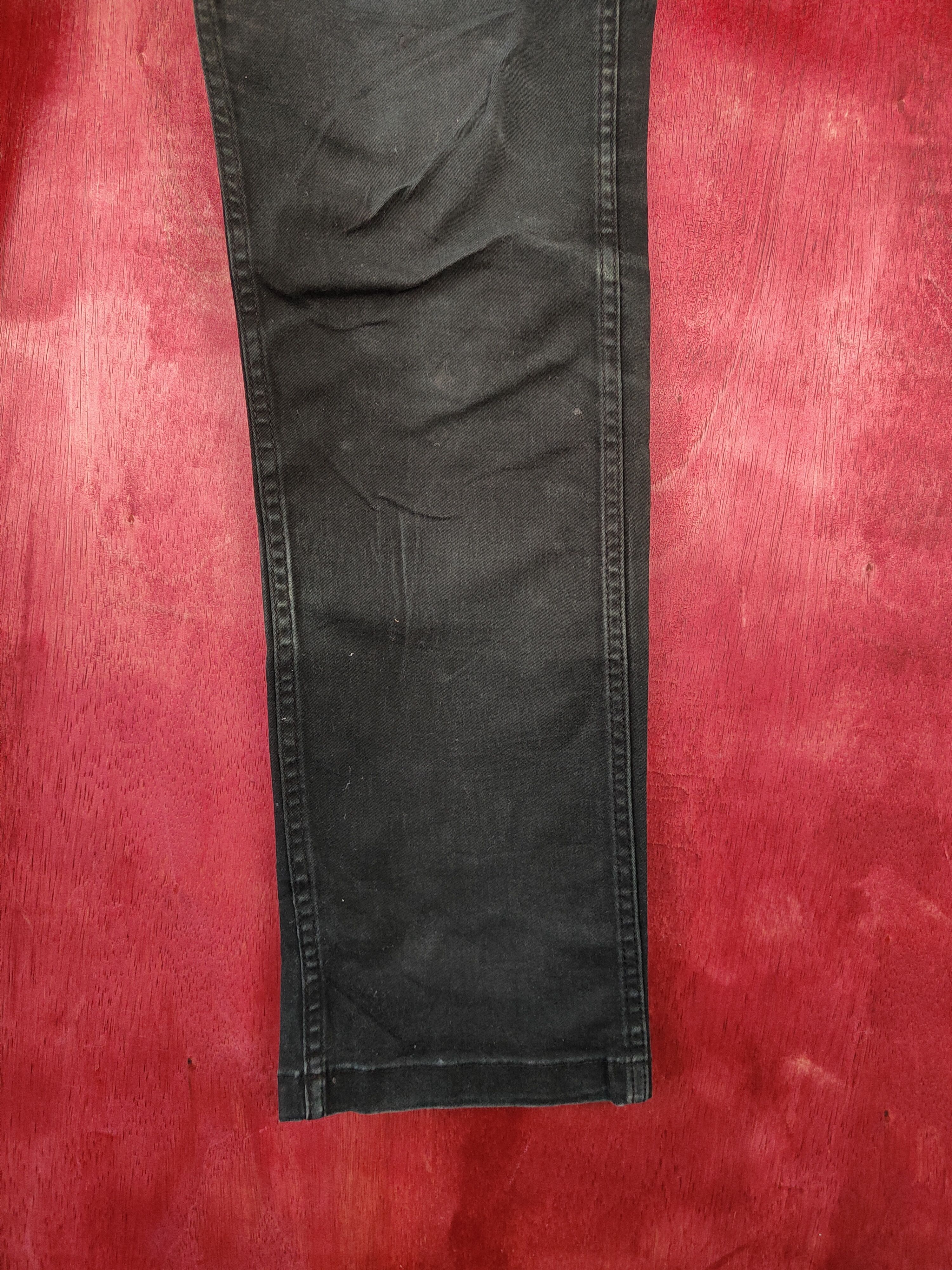 Japanese Brand Gladiator Armor for Work Black Multi Pocket Cargo Pants#S415 Size US 31 - 6 Thumbnail