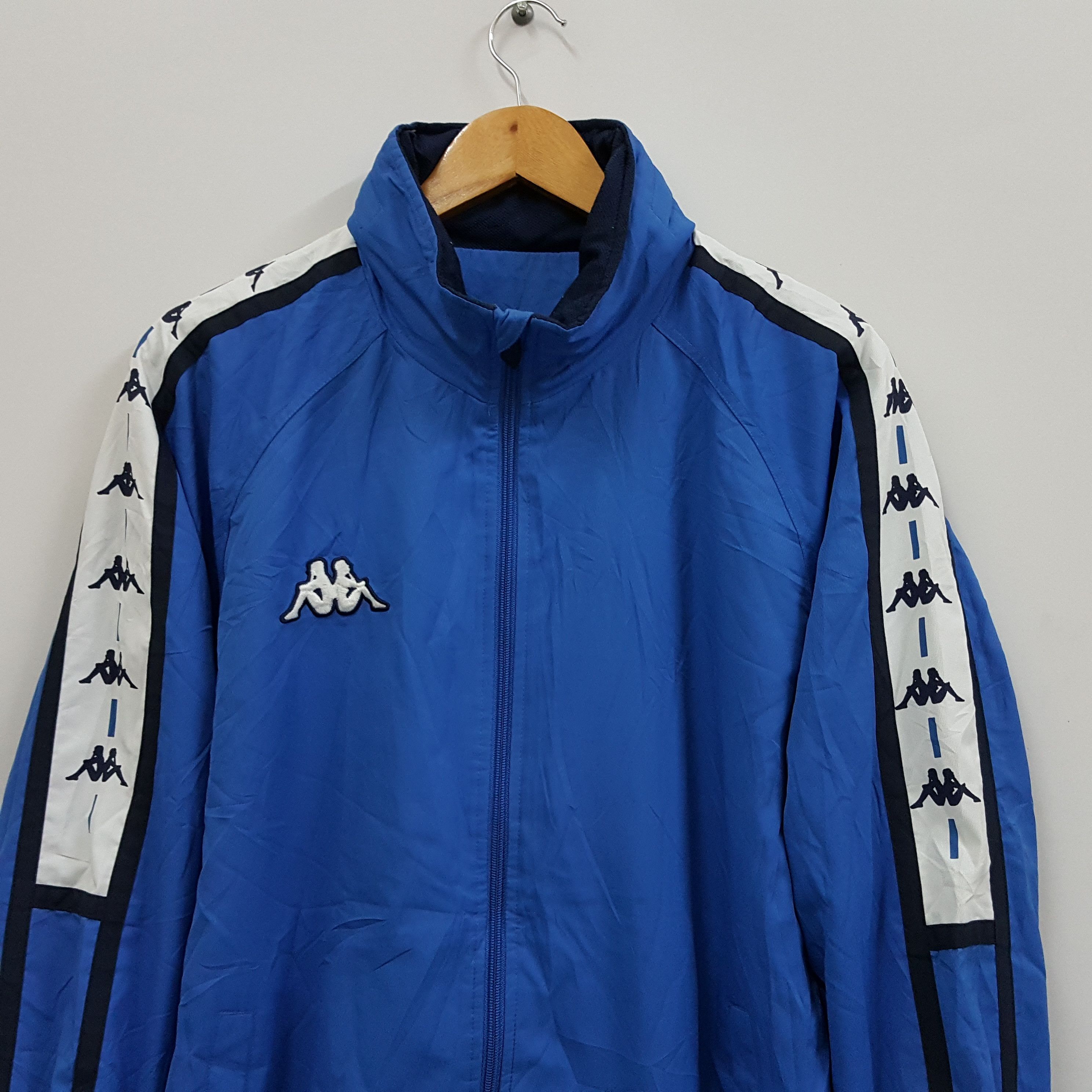 Kappa × Vintage Vintage Kappa nice stripe logo design sweater jacket Size US L / EU 52-54 / 3 - 2 Thumbnail