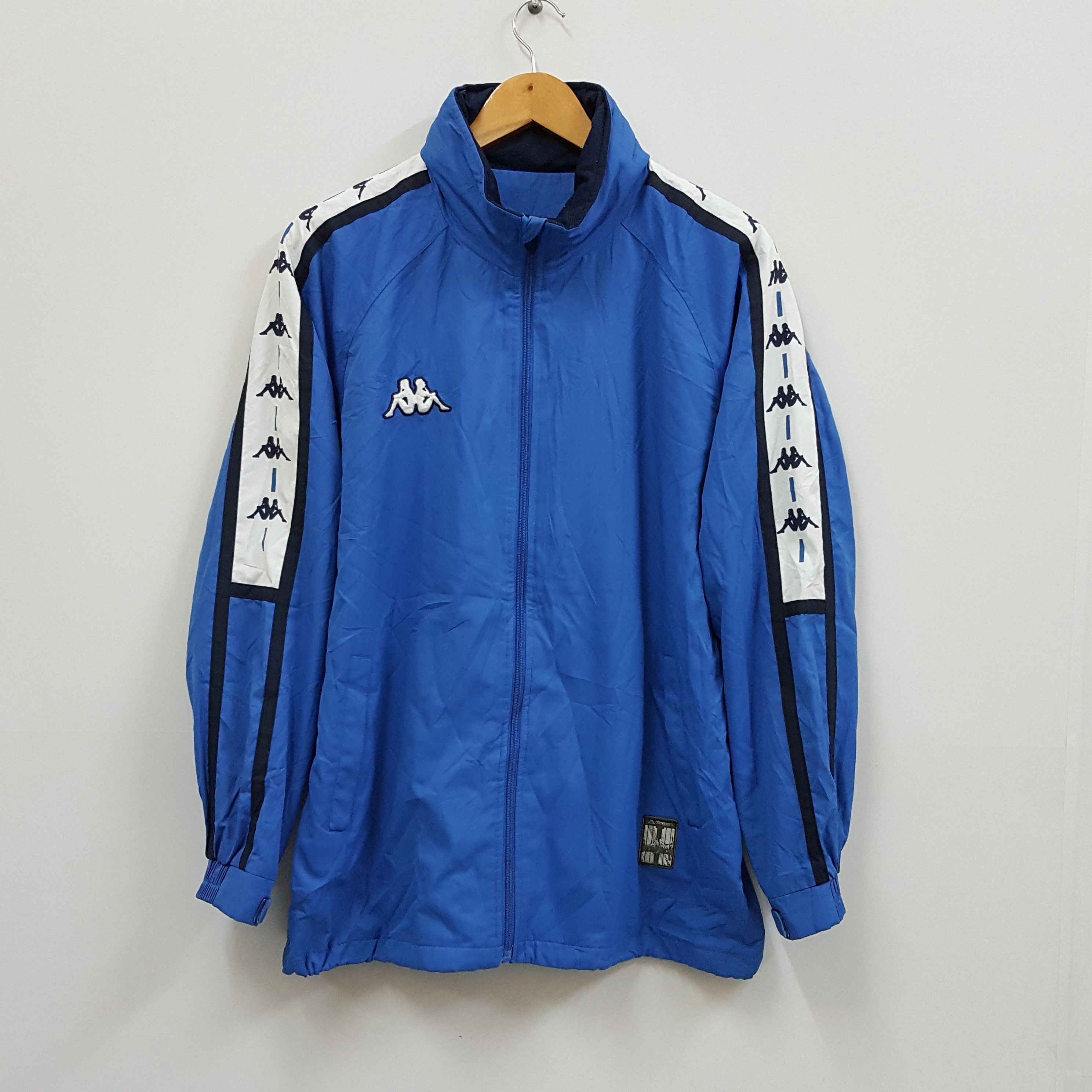 Kappa × Vintage Vintage Kappa nice stripe logo design sweater jacket Size US L / EU 52-54 / 3 - 1 Thumbnail