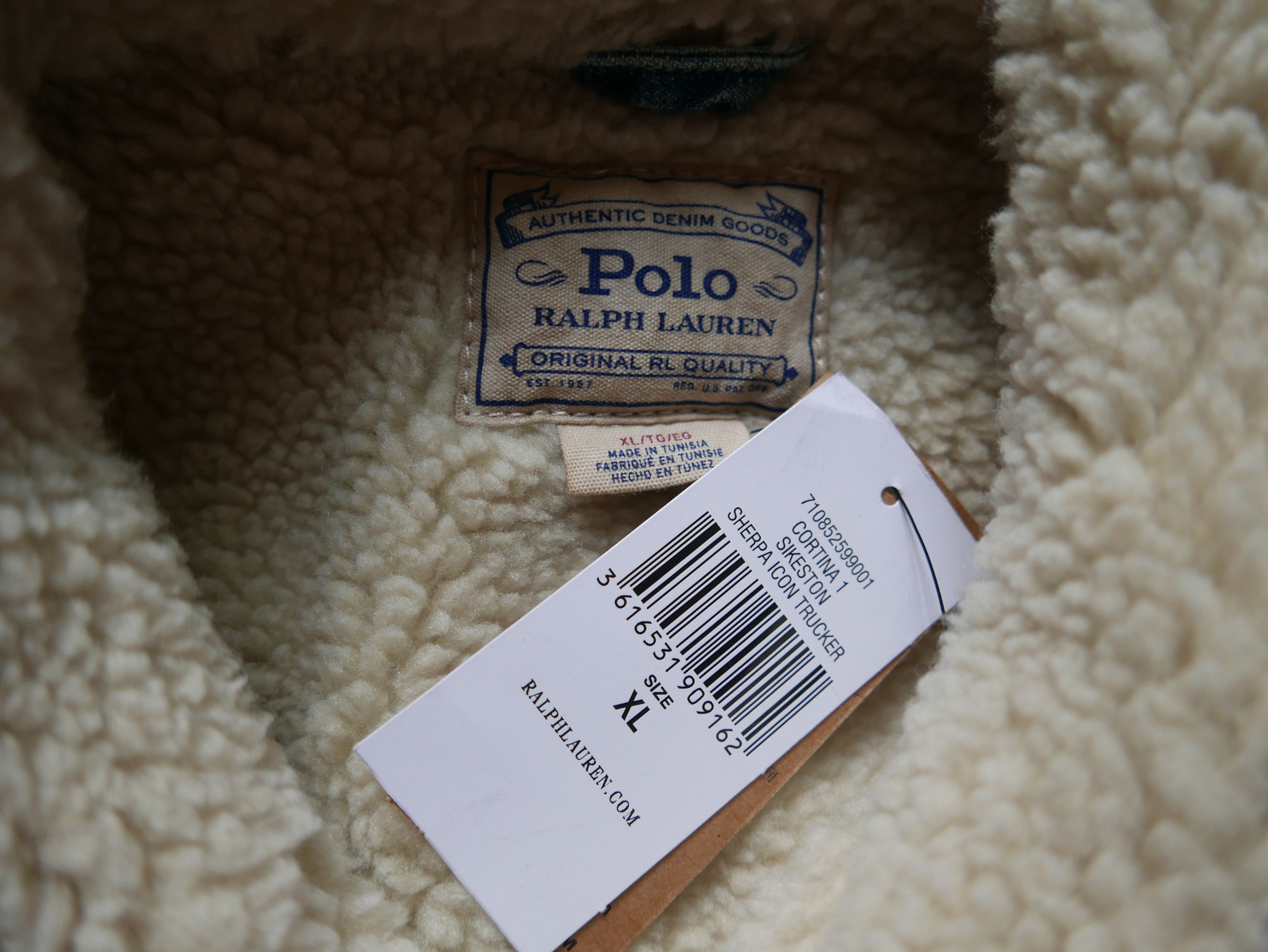 Polo Ralph Lauren Ralph Lauren Jacket Shearling Sherpa Graphic Trucker XL Size US XL / EU 56 / 4 - 3 Thumbnail
