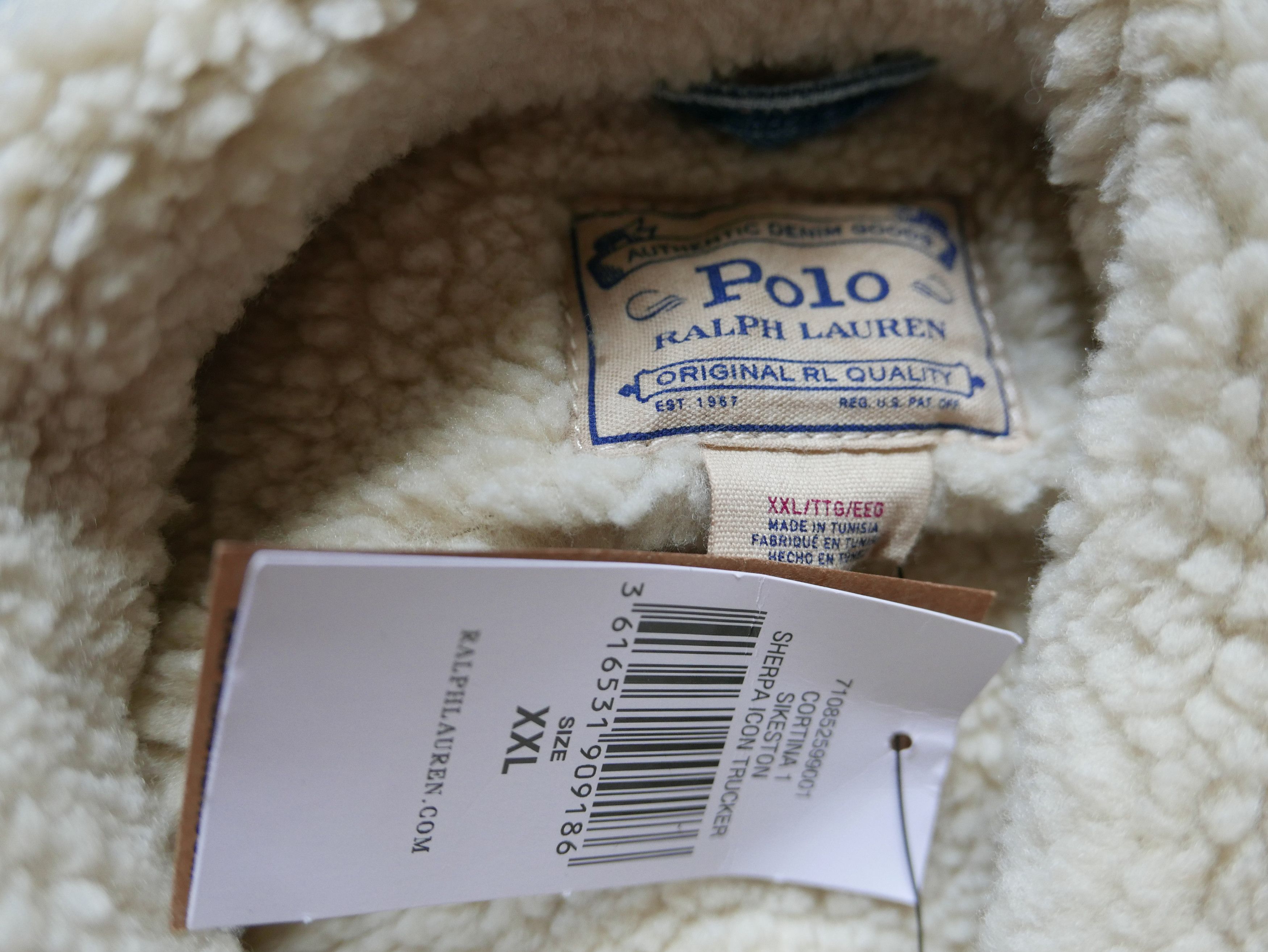 Polo Ralph Lauren Ralph Lauren Jacket Shearling Sherpa Graphic Trucker XXL Size US XXL / EU 58 / 5 - 3 Thumbnail