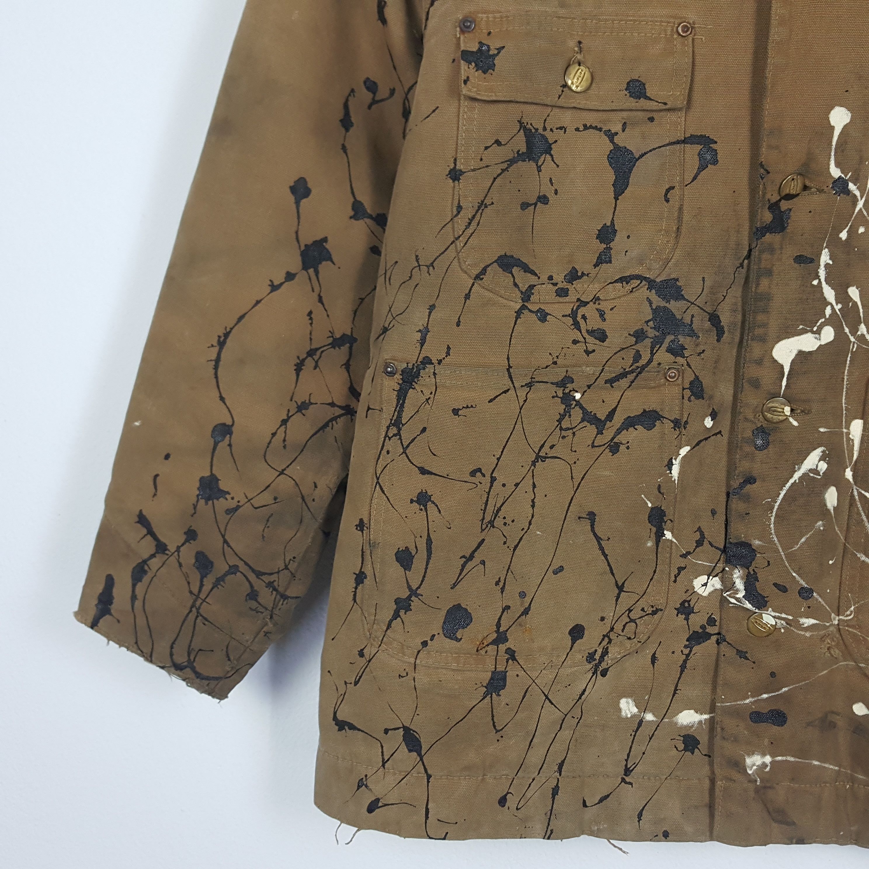 Carhartt Vintage Carhartt Art Painting Style Castom Jacket Size US L / EU 52-54 / 3 - 2 Thumbnail