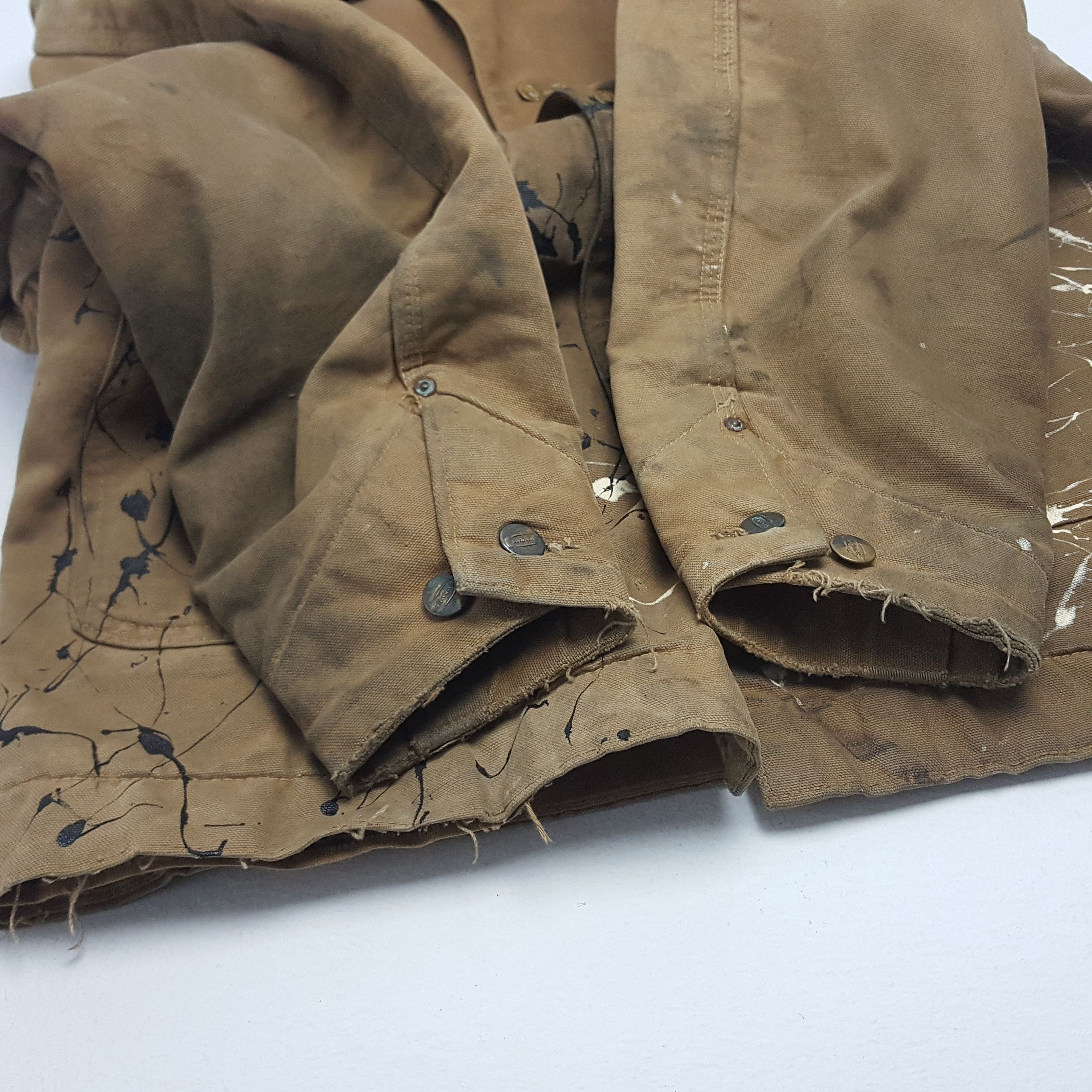 Carhartt Vintage Carhartt Art Painting Style Castom Jacket Size US L / EU 52-54 / 3 - 9 Thumbnail