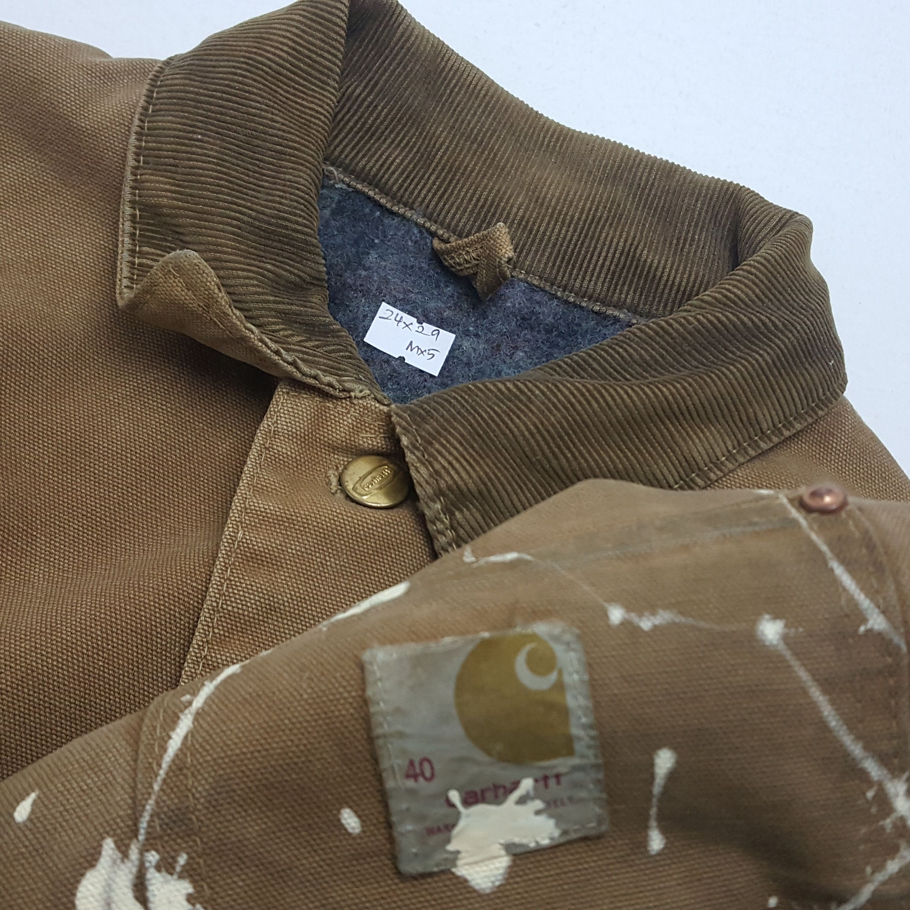 Carhartt Vintage Carhartt Art Painting Style Castom Jacket Size US L / EU 52-54 / 3 - 8 Thumbnail