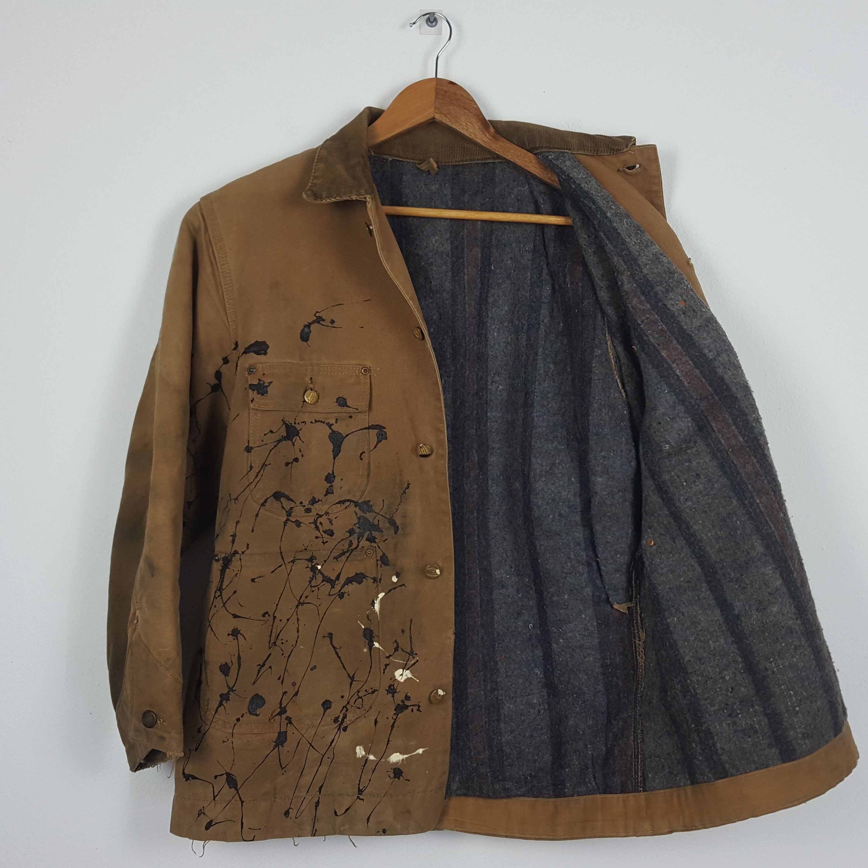 Carhartt Vintage Carhartt Art Painting Style Castom Jacket Size US L / EU 52-54 / 3 - 10 Thumbnail