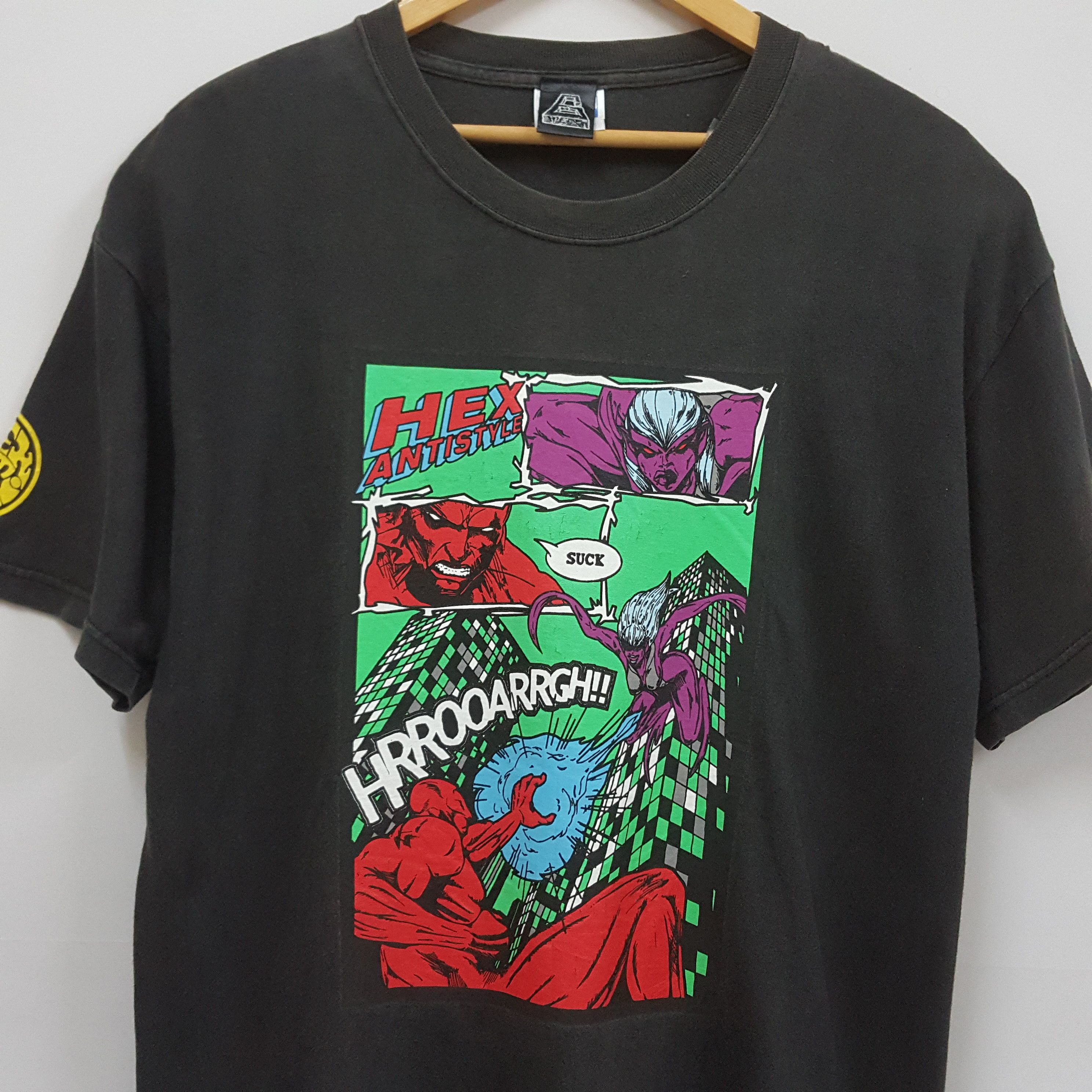 Japanese Brand × Vintage Vintage HEY ANTISTYLE japanese brand comics t-Shirt Size US L / EU 52-54 / 3 - 2 Thumbnail