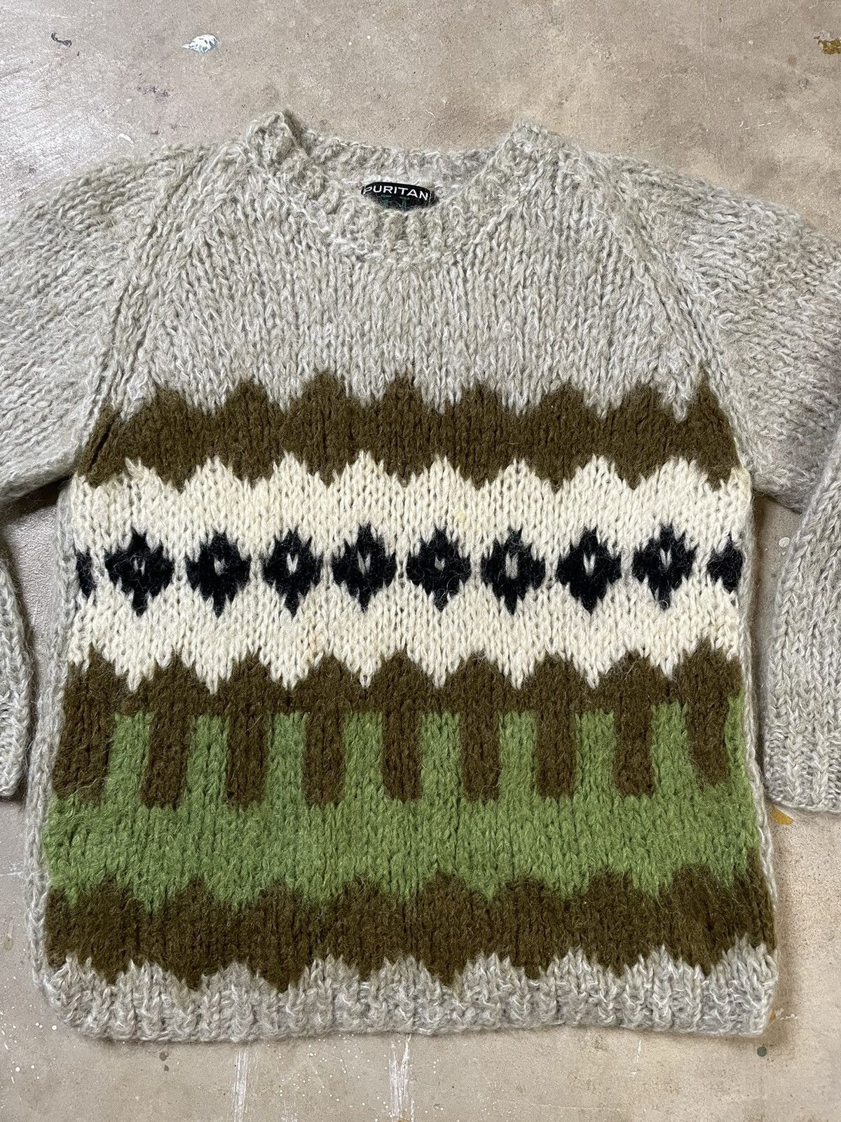 Vintage Rare Vintage Italian Mohair Sweater Size US M / EU 48-50 / 2 - 2 Preview