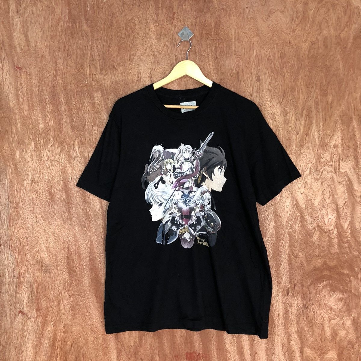 Anime Tales Of Zestiria game movie Black Short Sleeve Tshirt #3566 Size US XL / EU 56 / 4 - 1 Thumbnail