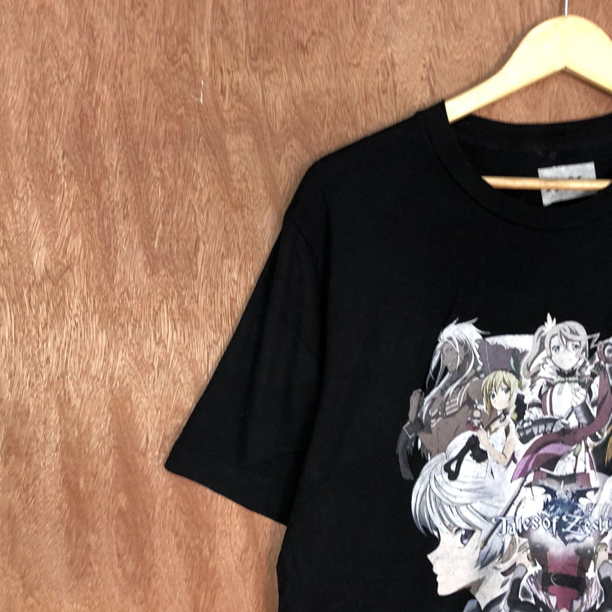 Anime Tales Of Zestiria game movie Black Short Sleeve Tshirt #3566 Size US XL / EU 56 / 4 - 5 Thumbnail