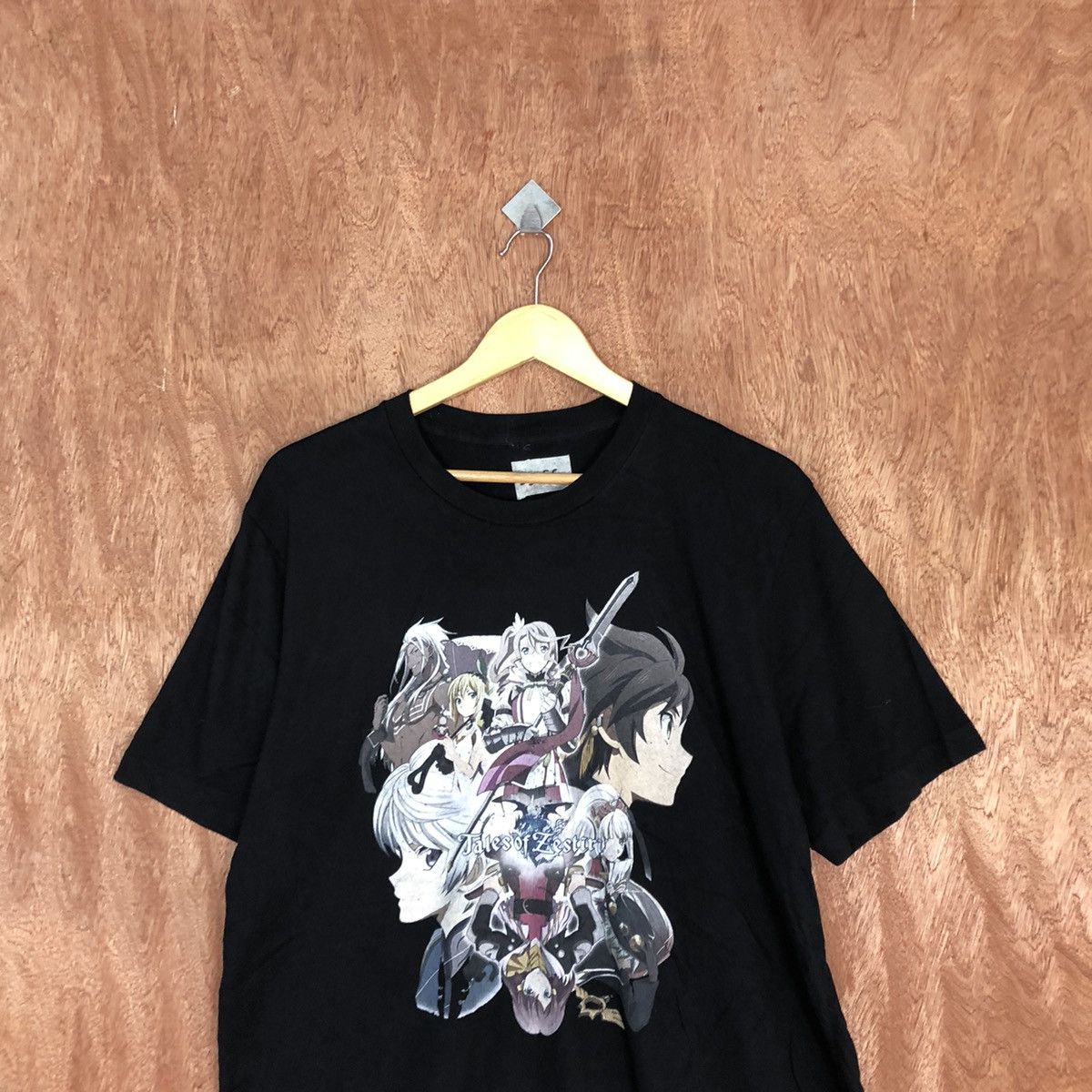 Anime Tales Of Zestiria game movie Black Short Sleeve Tshirt #3566 Size US XL / EU 56 / 4 - 2 Thumbnail