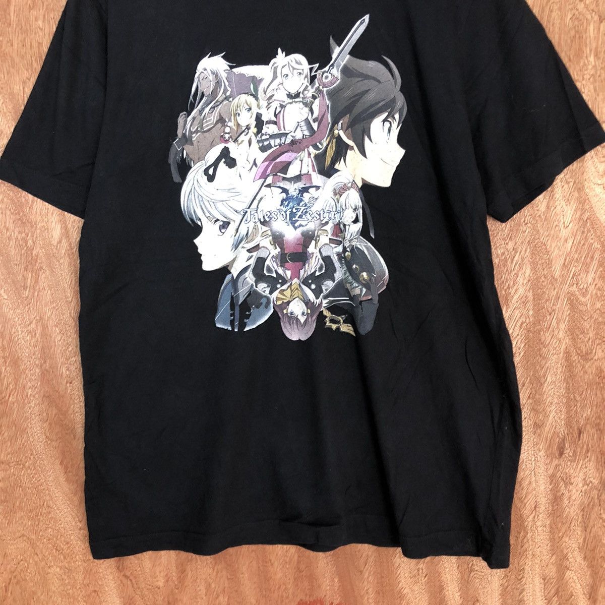 Anime Tales Of Zestiria game movie Black Short Sleeve Tshirt #3566 Size US XL / EU 56 / 4 - 6 Thumbnail