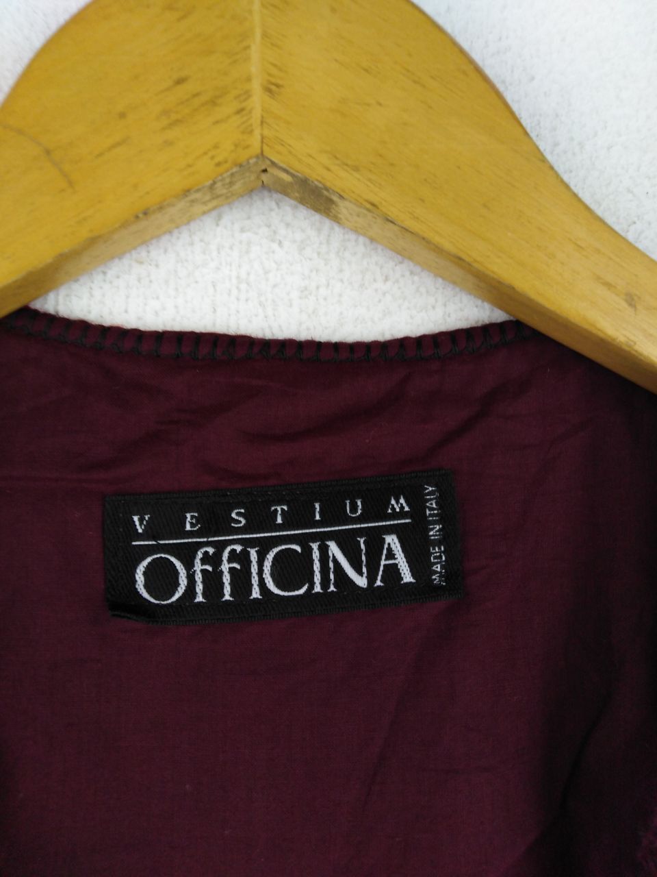 Vintage VESTIUM OFFICINA MADE IN ITALY WOOL VEST Size US M / EU 48-50 / 2 - 5 Thumbnail