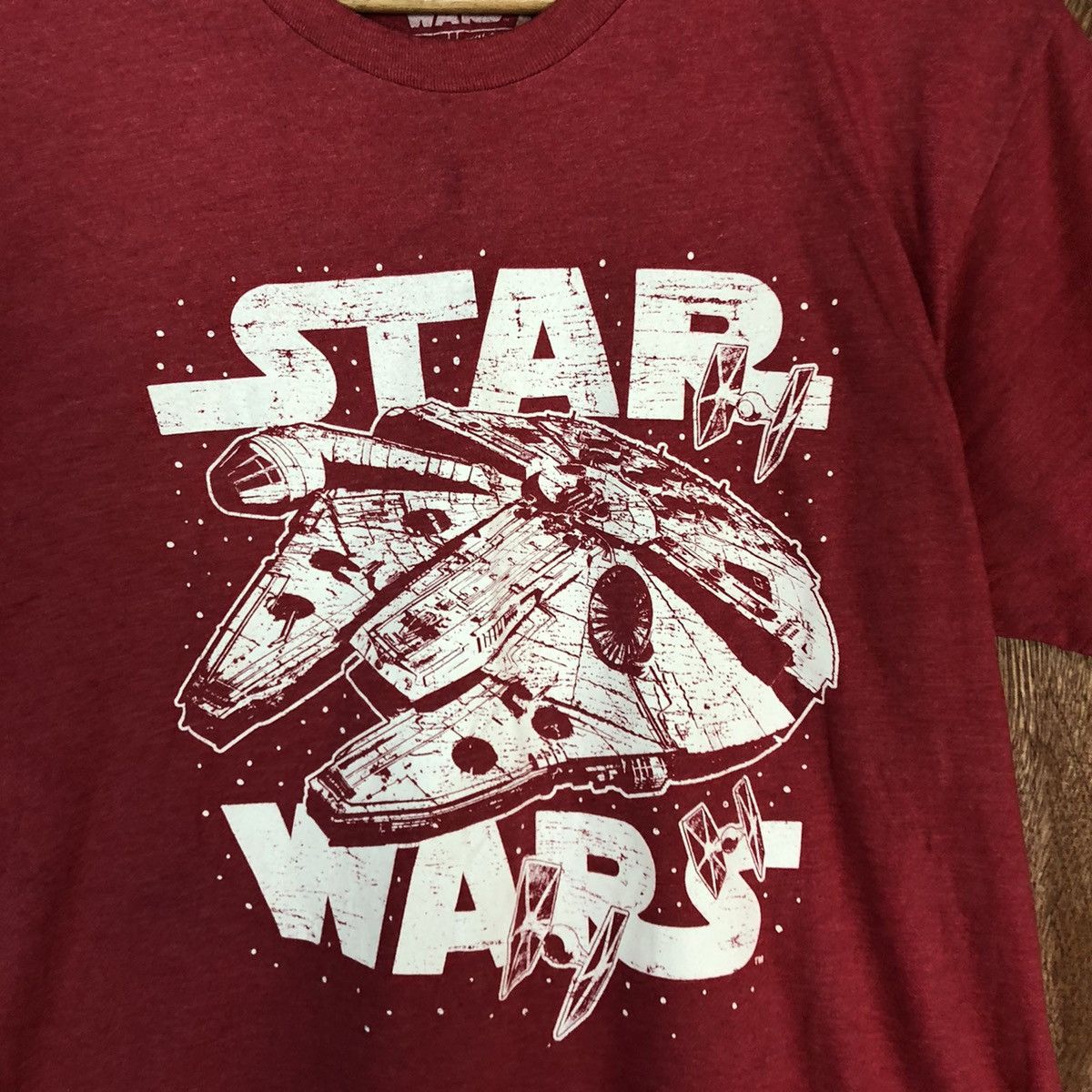 Star Wars × Vintage Star Wars Red Short Sleeve Tshirt #3564 Size US M / EU 48-50 / 2 - 8 Thumbnail