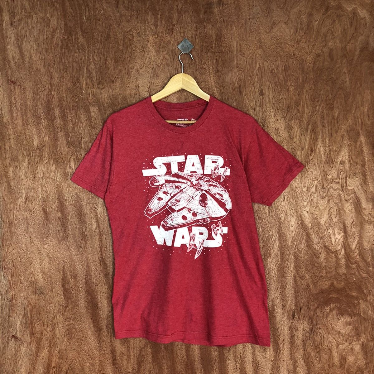 Star Wars × Vintage Star Wars Red Short Sleeve Tshirt #3564 Size US M / EU 48-50 / 2 - 3 Thumbnail