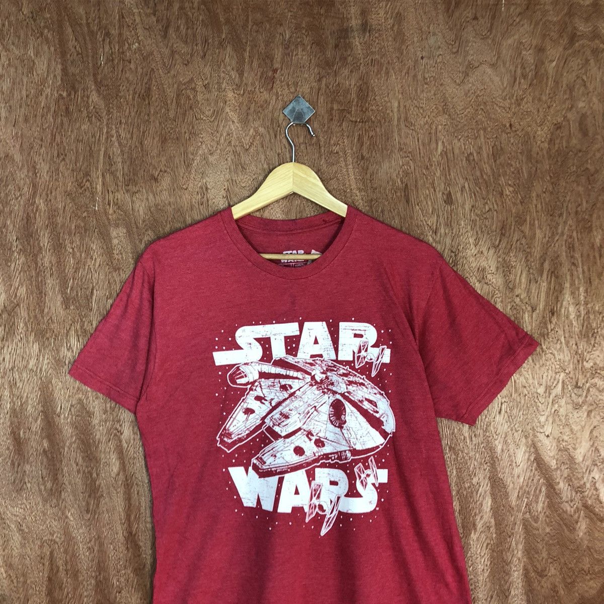 Star Wars × Vintage Star Wars Red Short Sleeve Tshirt #3564 Size US M / EU 48-50 / 2 - 7 Thumbnail