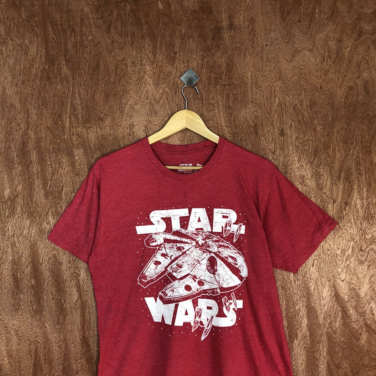 Star Wars × Vintage Star Wars Red Short Sleeve Tshirt #3564 Size US M / EU 48-50 / 2 - 2 Thumbnail
