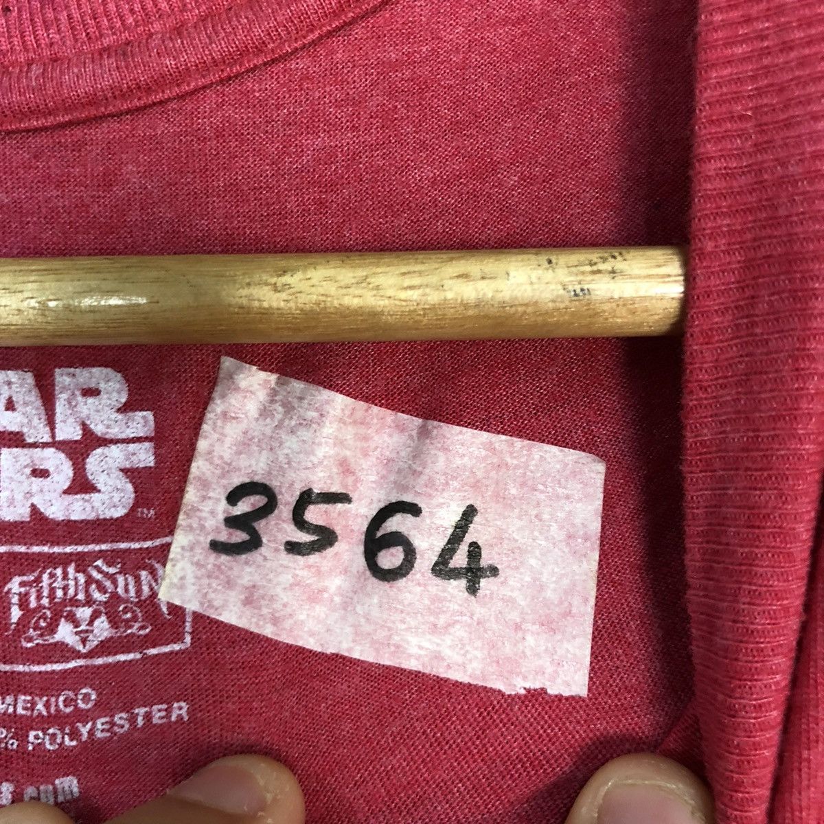 Star Wars × Vintage Star Wars Red Short Sleeve Tshirt #3564 Size US M / EU 48-50 / 2 - 9 Thumbnail