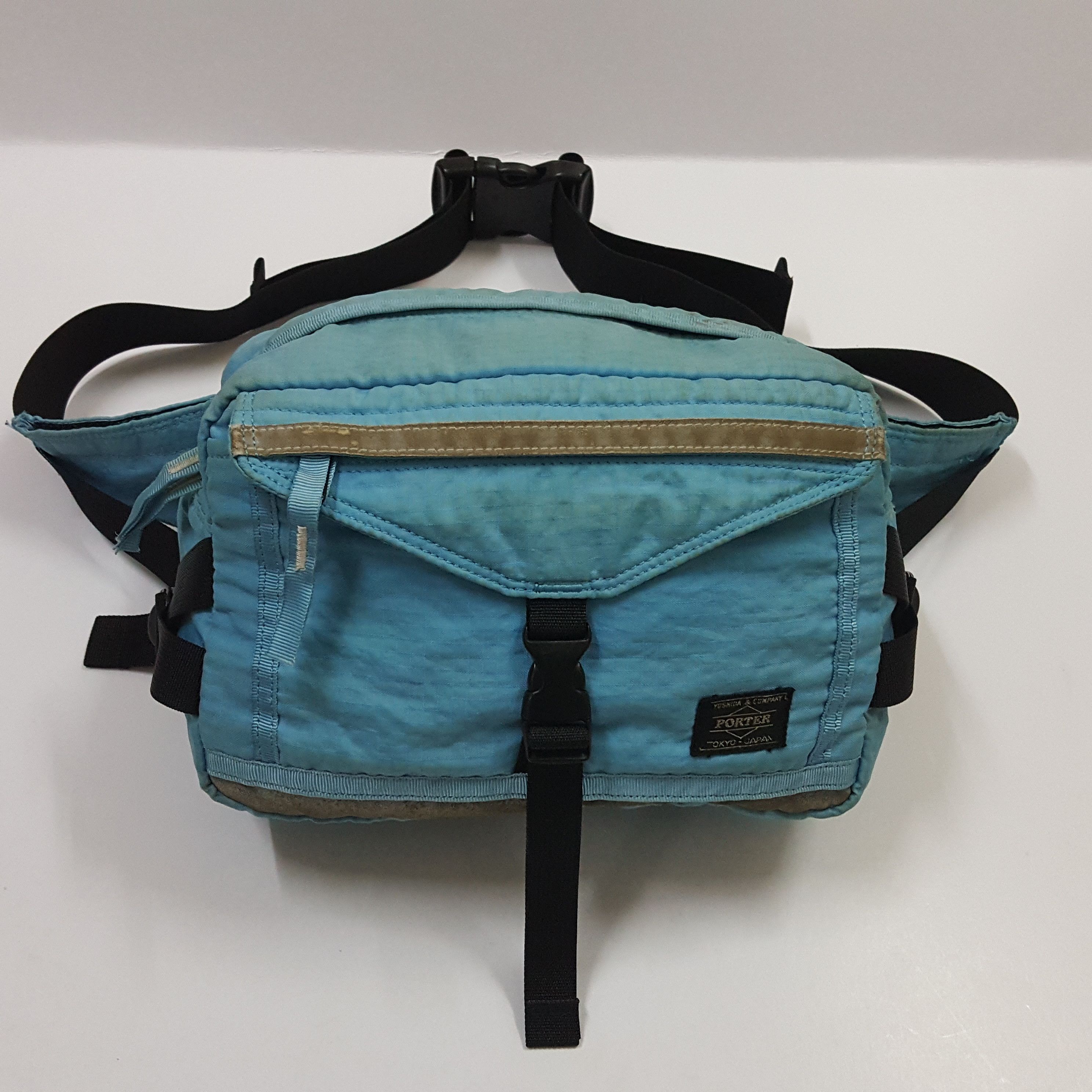 Japanese Brand × Porter Vintage PORTER nice design waist bag made in japan Size ONE SIZE - 5 Thumbnail