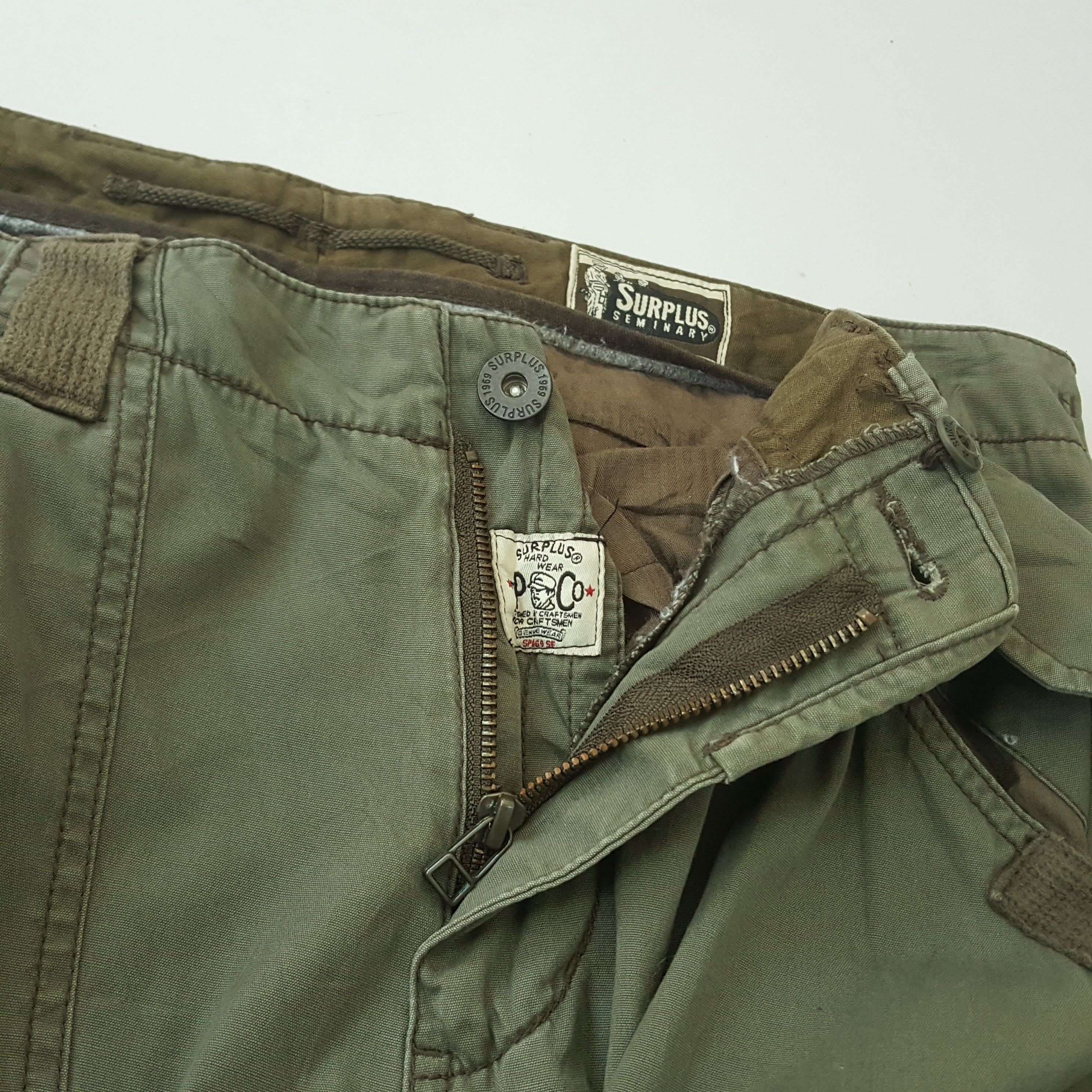 Japanese Brand × Vintage Vintage Surplus Japanese Brand Cargo Tactical Pocket Pants Size US 37 - 11 Thumbnail