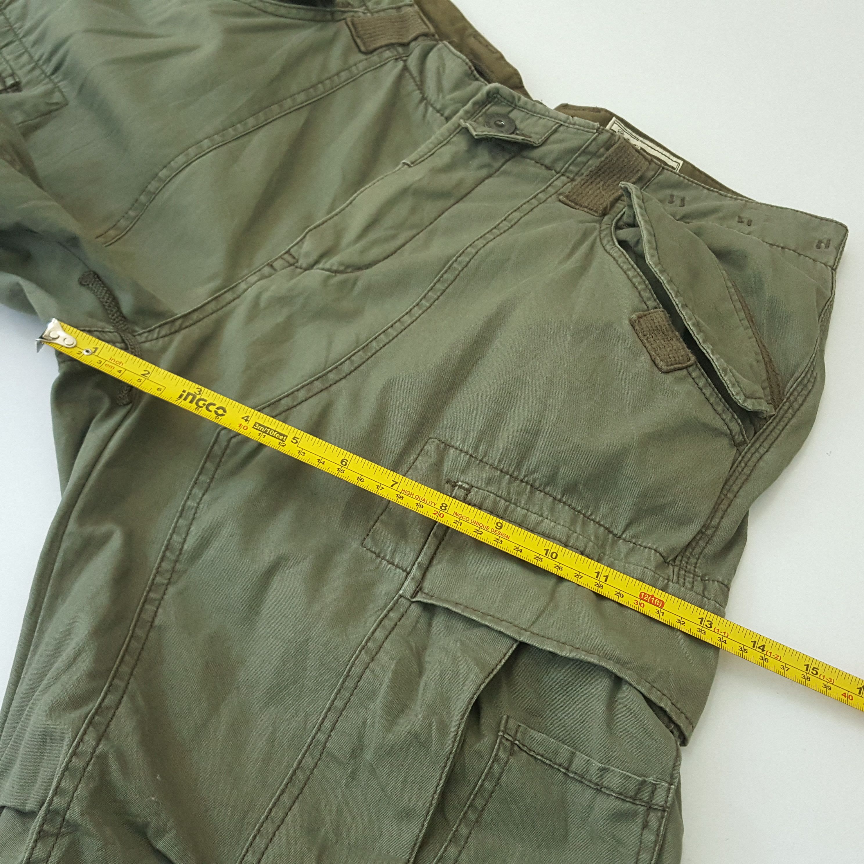 Japanese Brand × Vintage Vintage Surplus Japanese Brand Cargo Tactical Pocket Pants Size US 37 - 14 Thumbnail