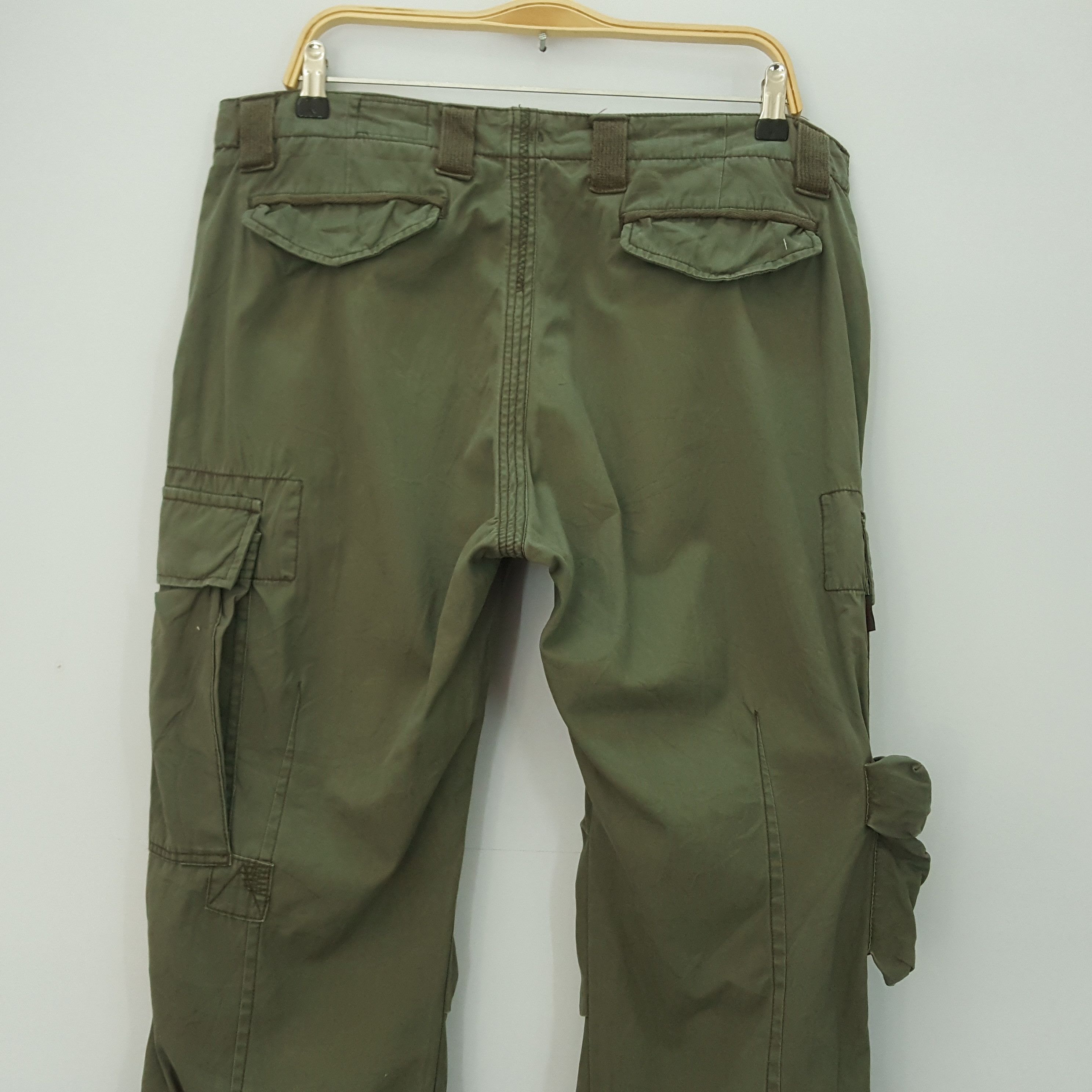 Japanese Brand × Vintage Vintage Surplus Japanese Brand Cargo Tactical Pocket Pants Size US 37 - 5 Thumbnail