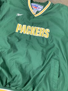 Reebok Team Apparel Greenbay Packers Windbreaker (XL)