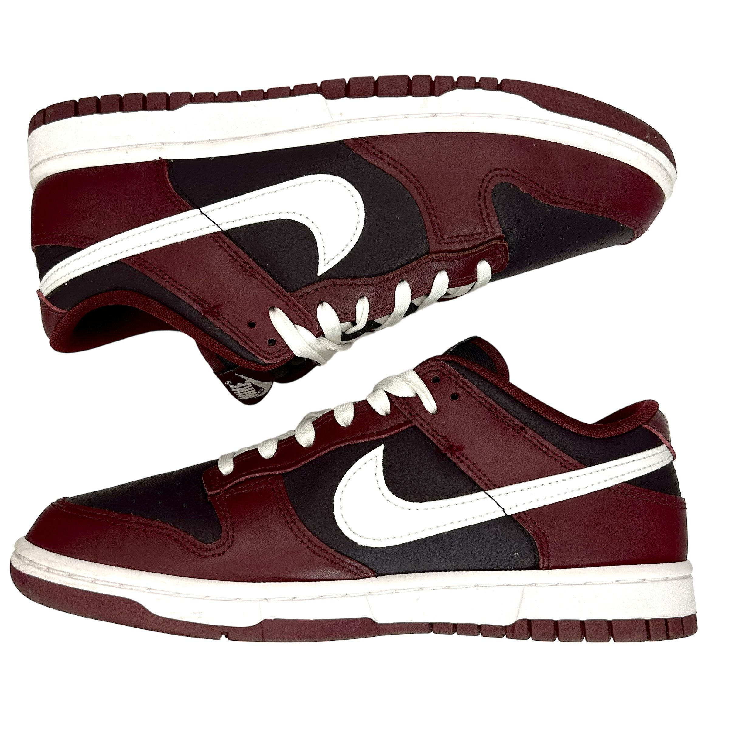 Nike Dunk Low Maroon/White Size US 8.5 / EU 41-42 - 11 Thumbnail
