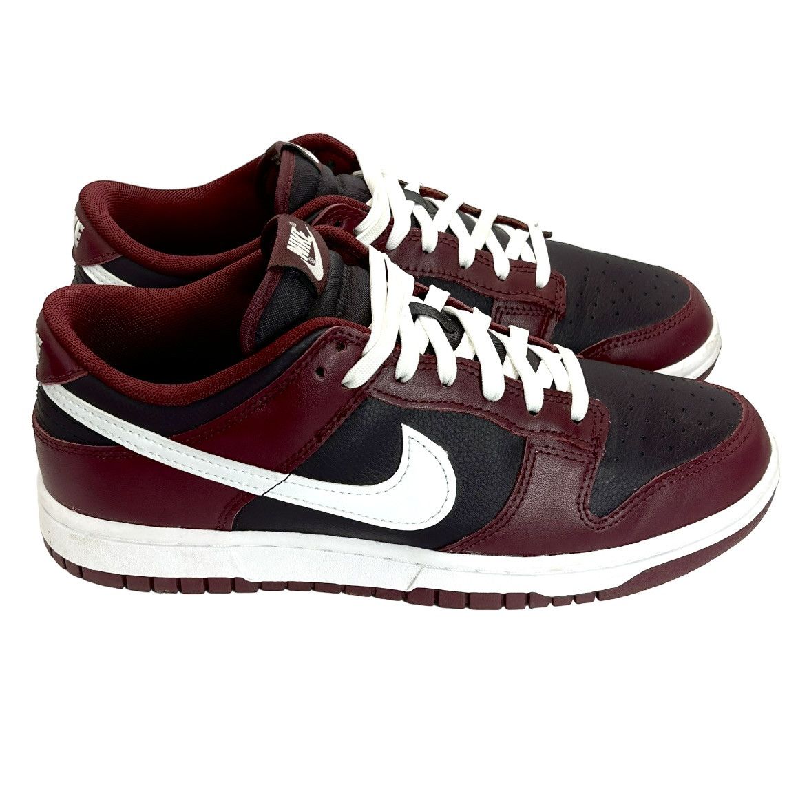 Nike Dunk Low Maroon/White Size US 8.5 / EU 41-42 - 7 Thumbnail