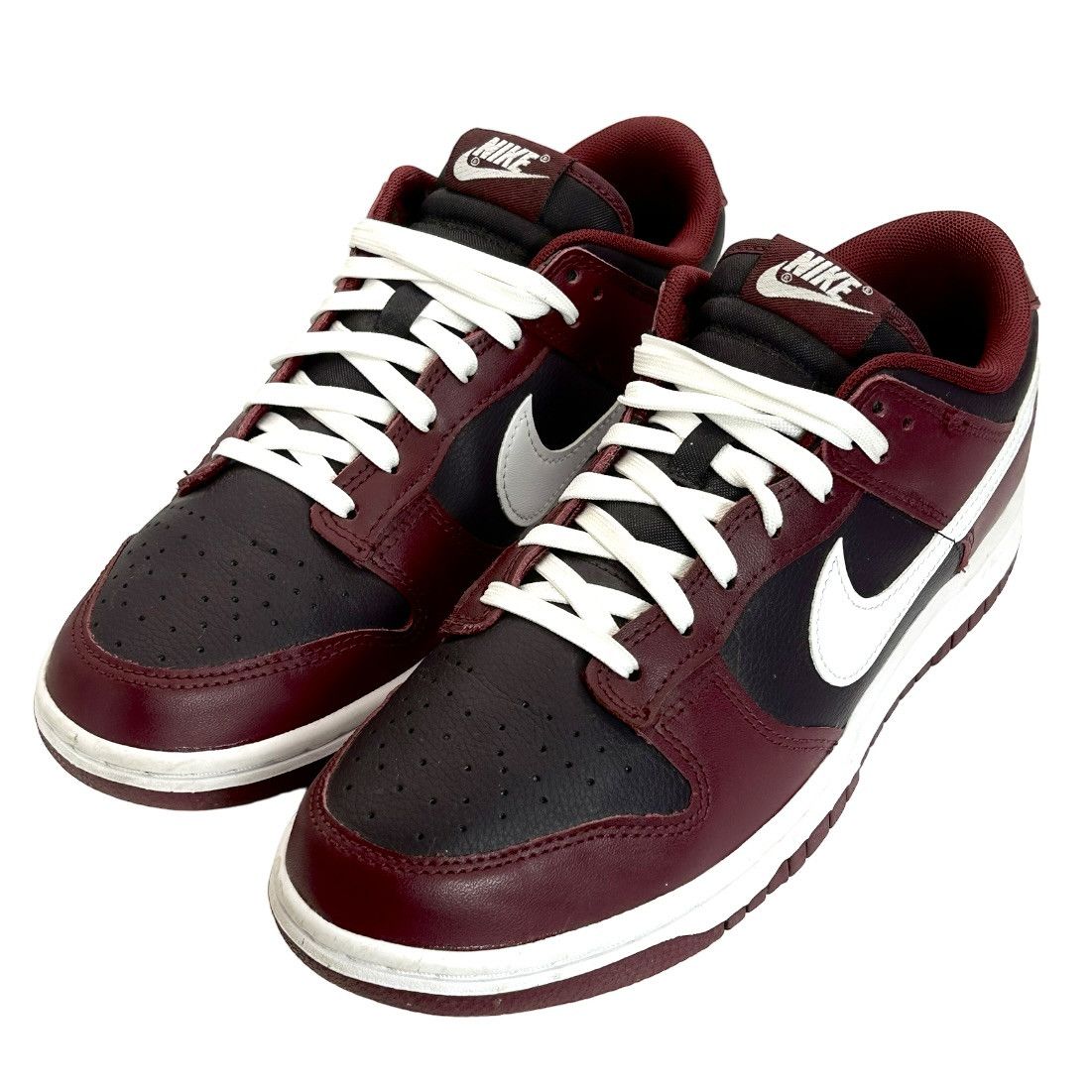 Nike Dunk Low Maroon/White Size US 8.5 / EU 41-42 - 2 Thumbnail
