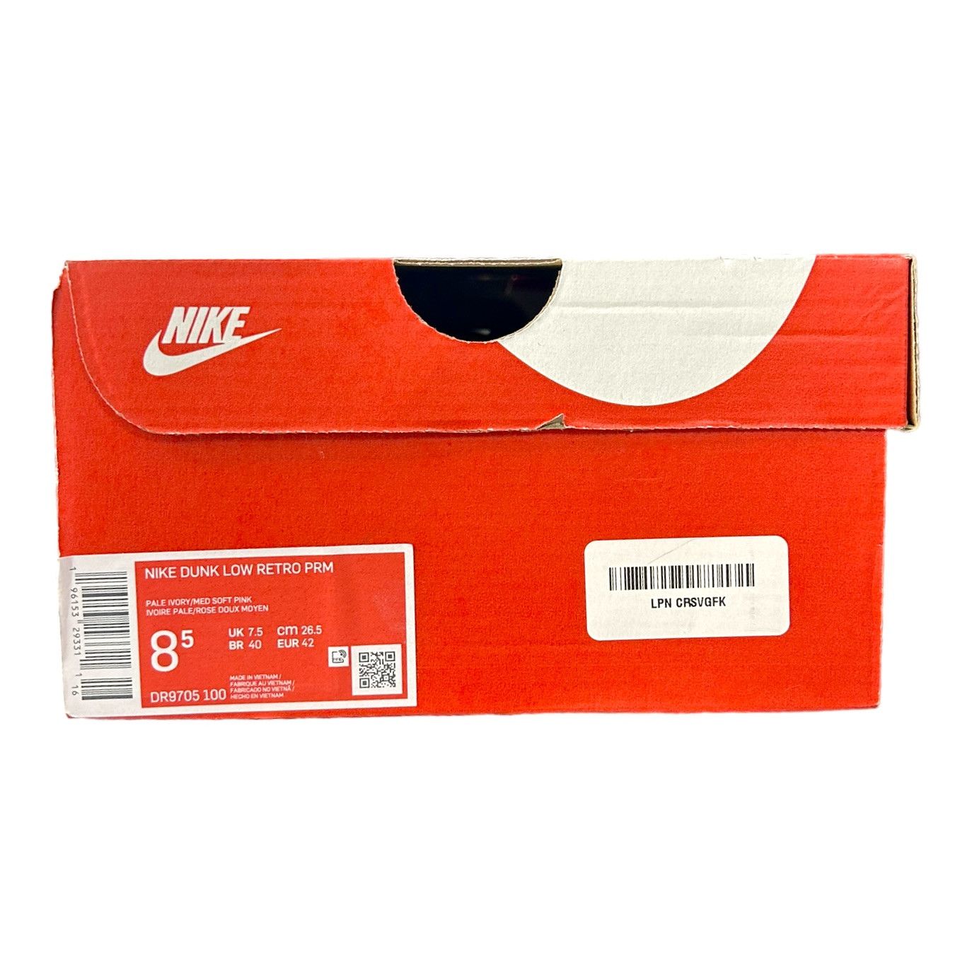 Nike Dunk Low Maroon/White Size US 8.5 / EU 41-42 - 15 Thumbnail