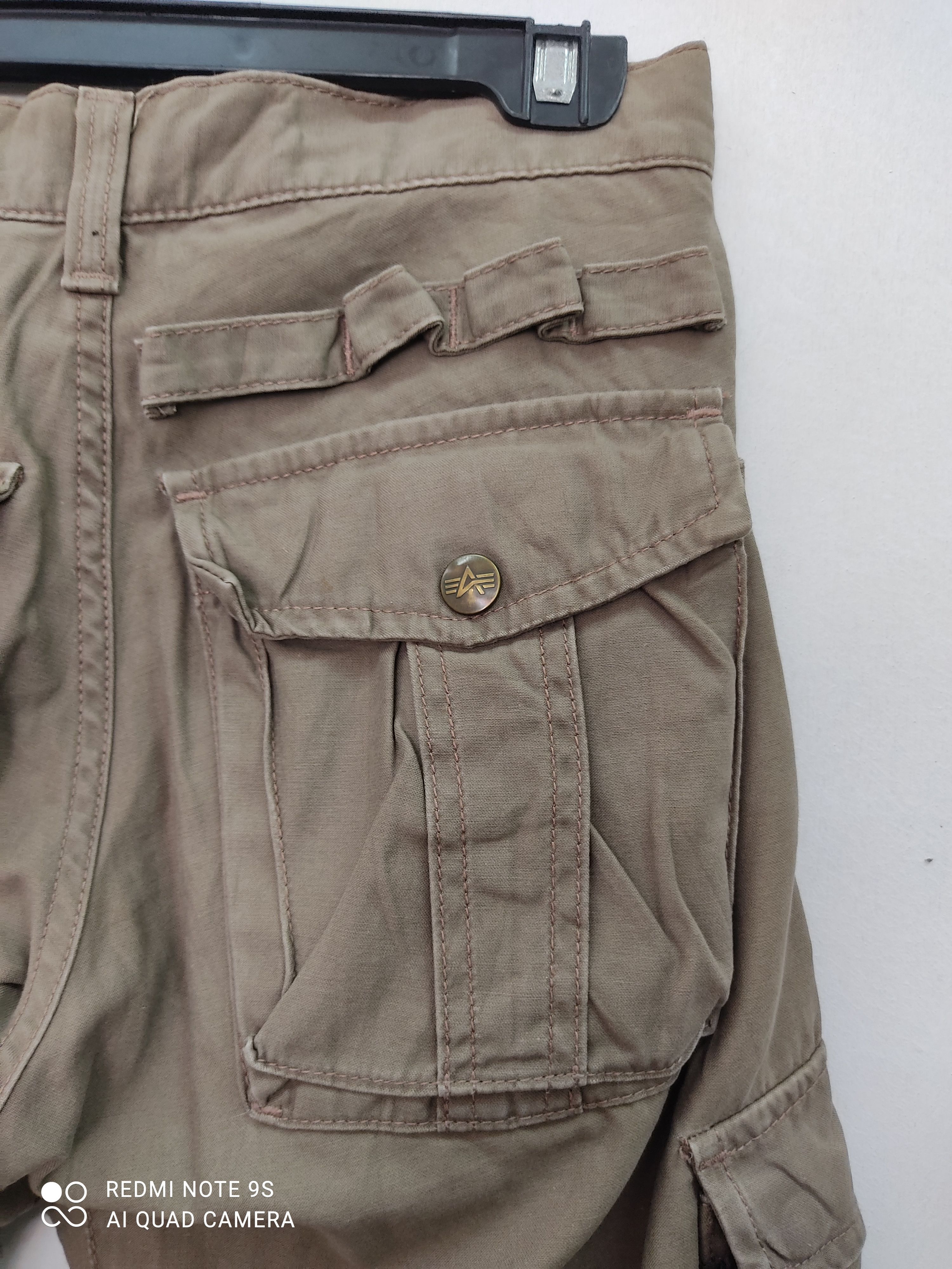 Alpha Industries Alpha Industries Multipocket Utility Cargo Pants Size US 28 / EU 44 - 12 Thumbnail