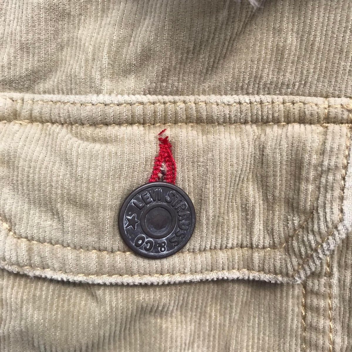 Levi's 🔥Accept Binding Offer🔥Vintage Levi's Redloop Conduroy Jacket Size S / US 4 / IT 40 - 17 Thumbnail
