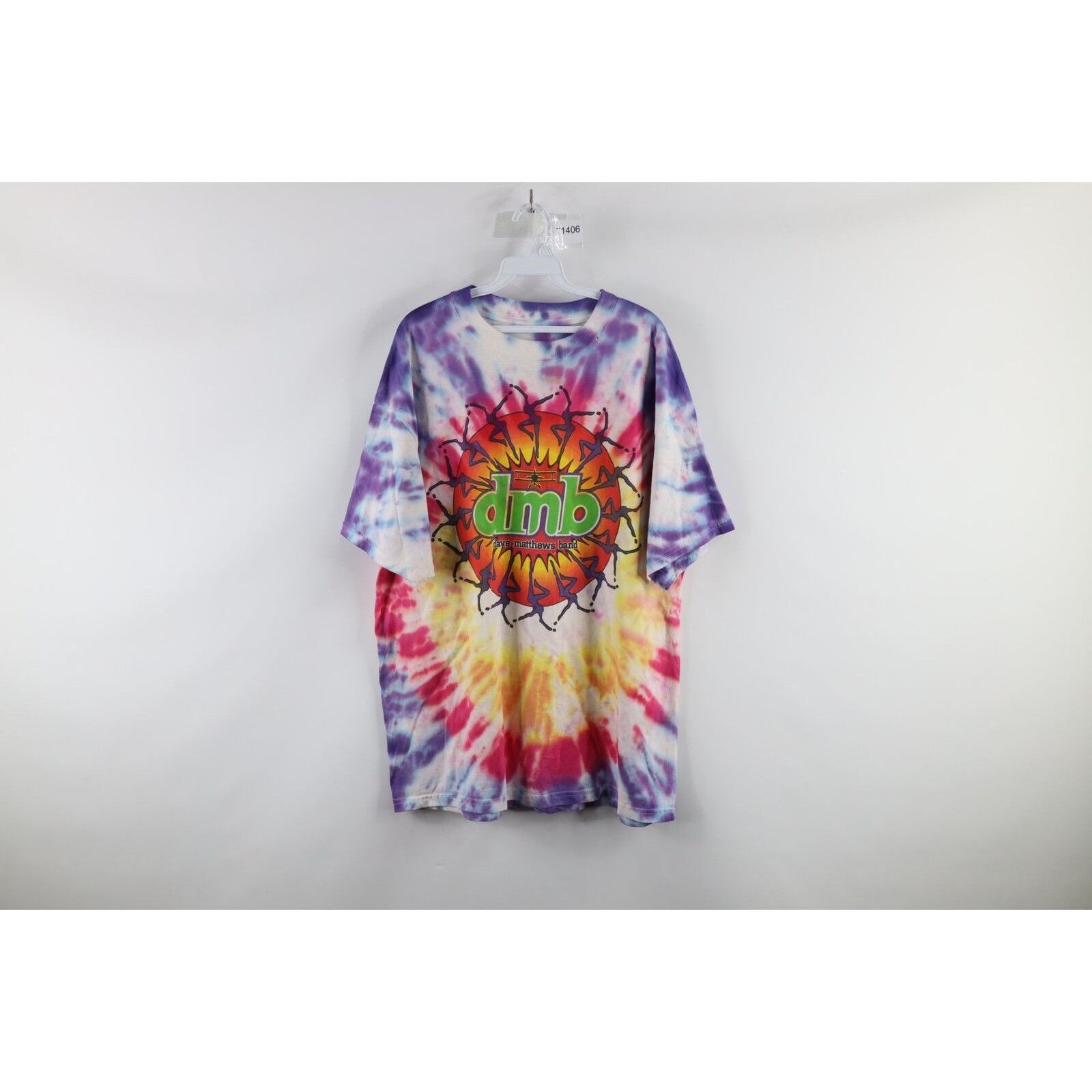 Vintage 90s Dave Matthews Band Tie Dye Band T-Shirt