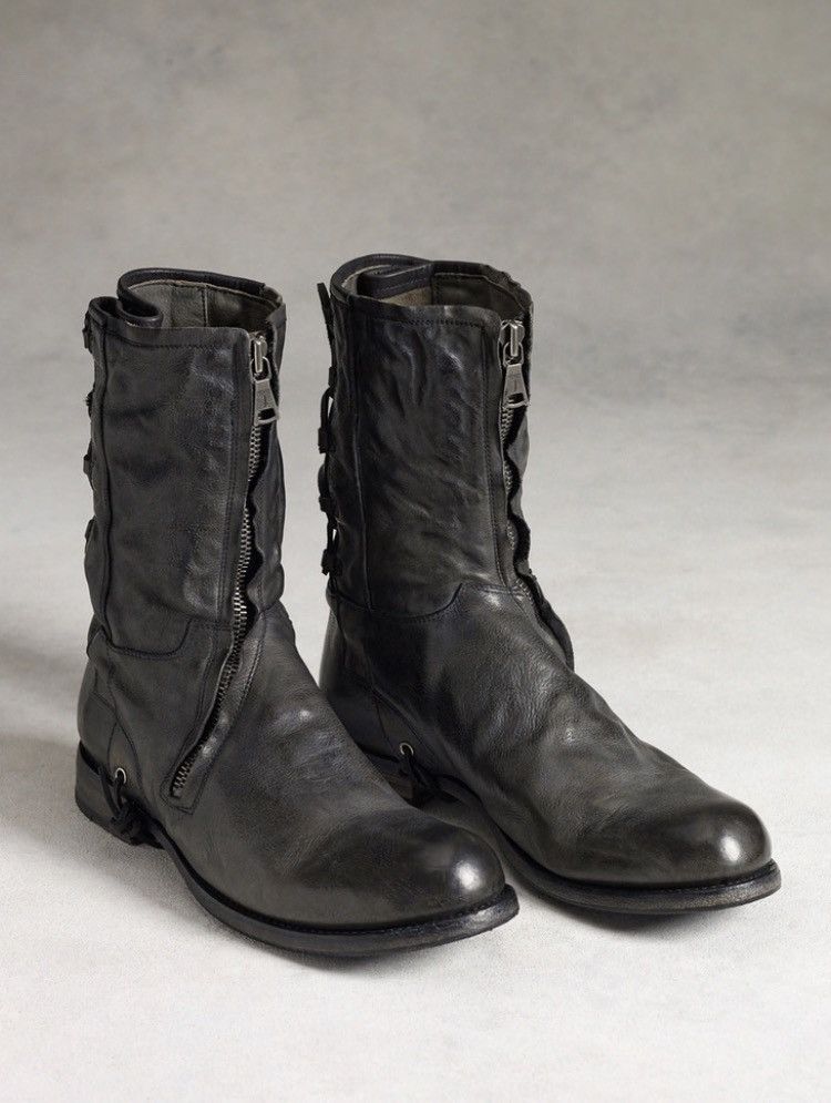John Varvatos Engineer straight zip boot. 10 Size US 10 / EU 43 - 2 Thumbnail