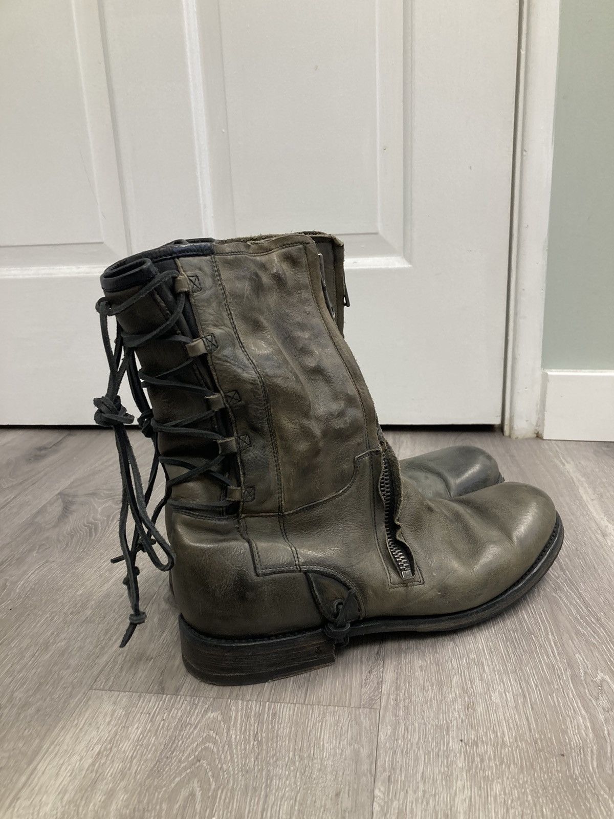 John Varvatos Engineer straight zip boot. 10 Size US 10 / EU 43 - 8 Thumbnail