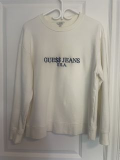 Guess asap outlet white sweatshirt