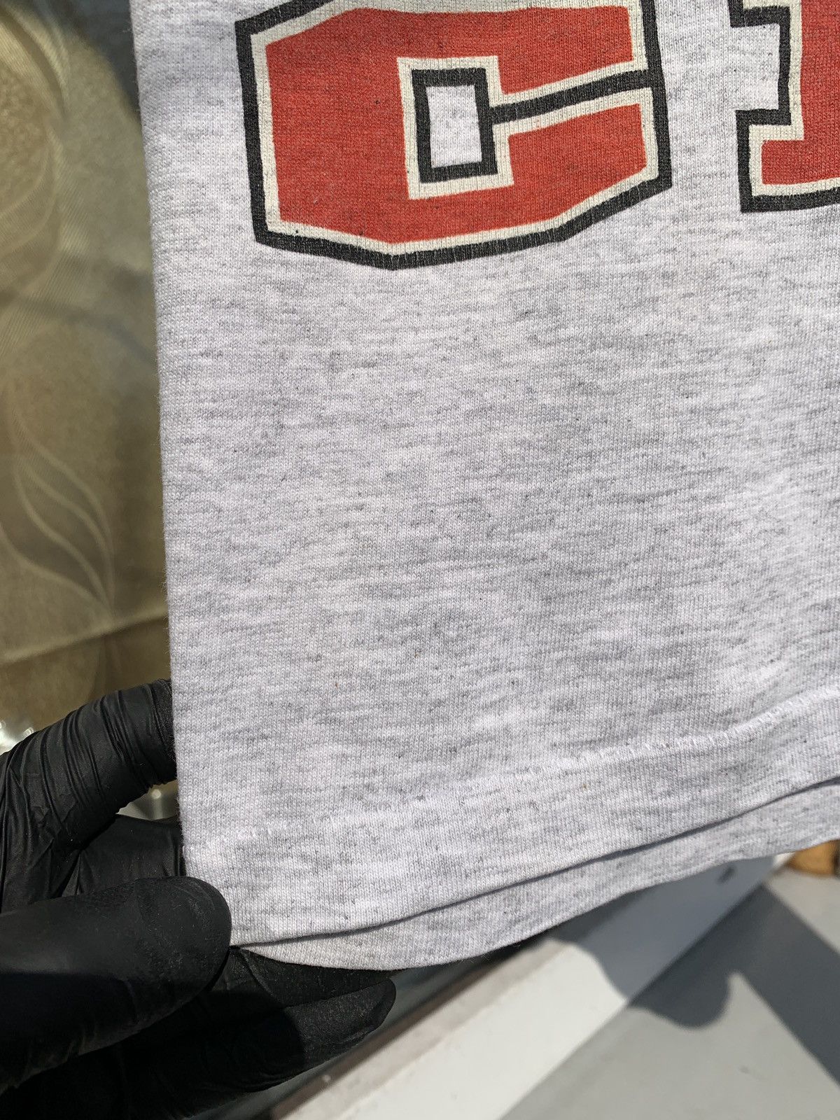 NBA 1992 Vintage Chicago Bulls World Champions NBA Changes Tee Size US XL / EU 56 / 4 - 19 Thumbnail