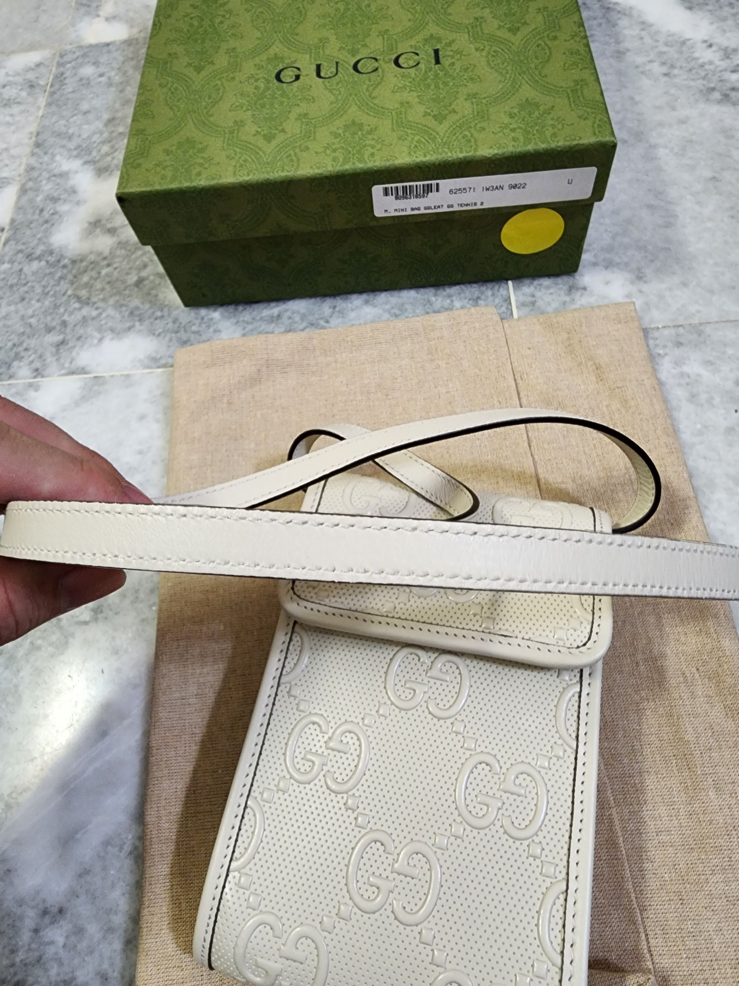 Gucci GG Embossed Mini Leather Bag Size ONE SIZE - 7 Thumbnail