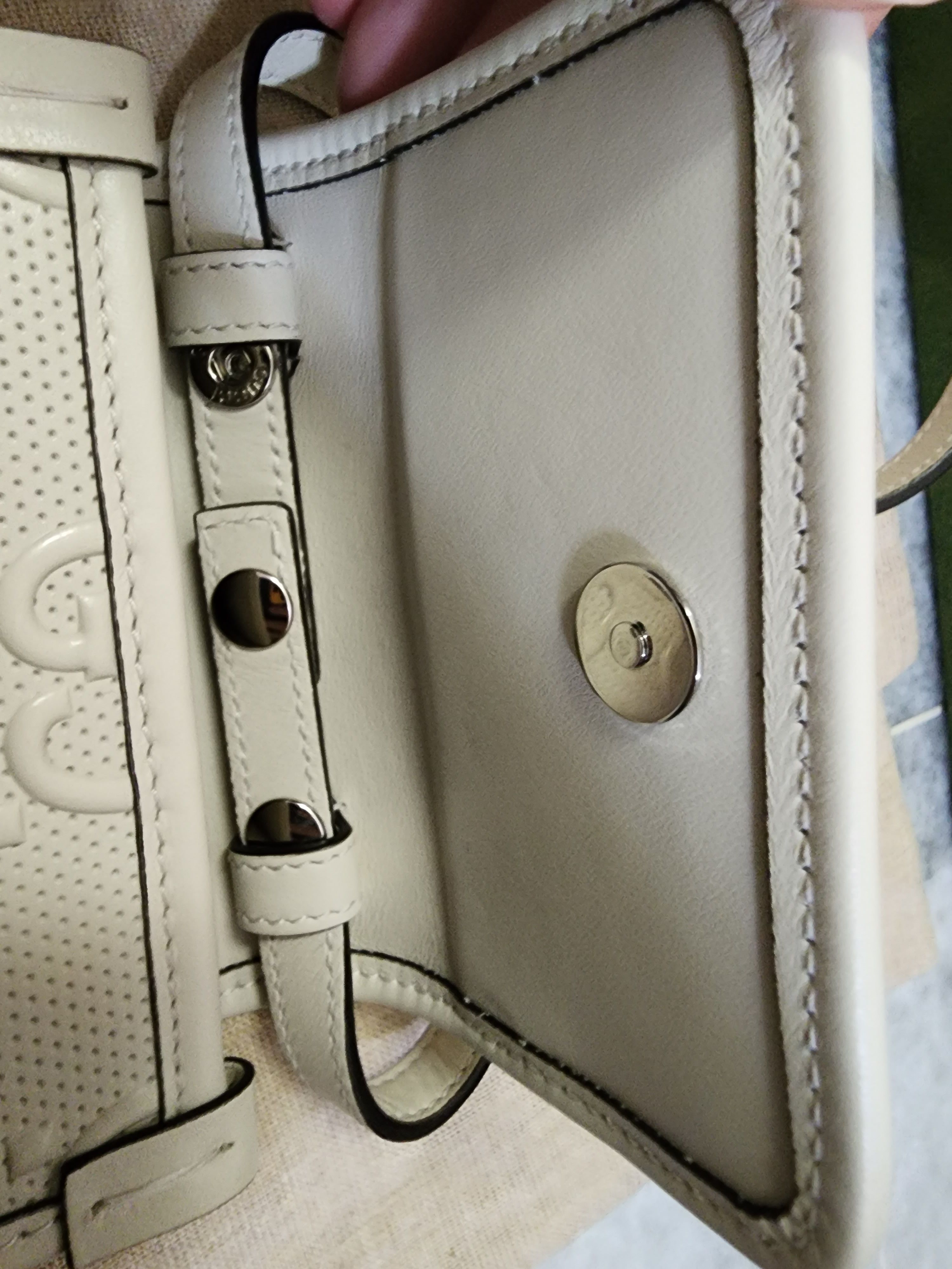 Gucci GG Embossed Mini Leather Bag Size ONE SIZE - 9 Thumbnail
