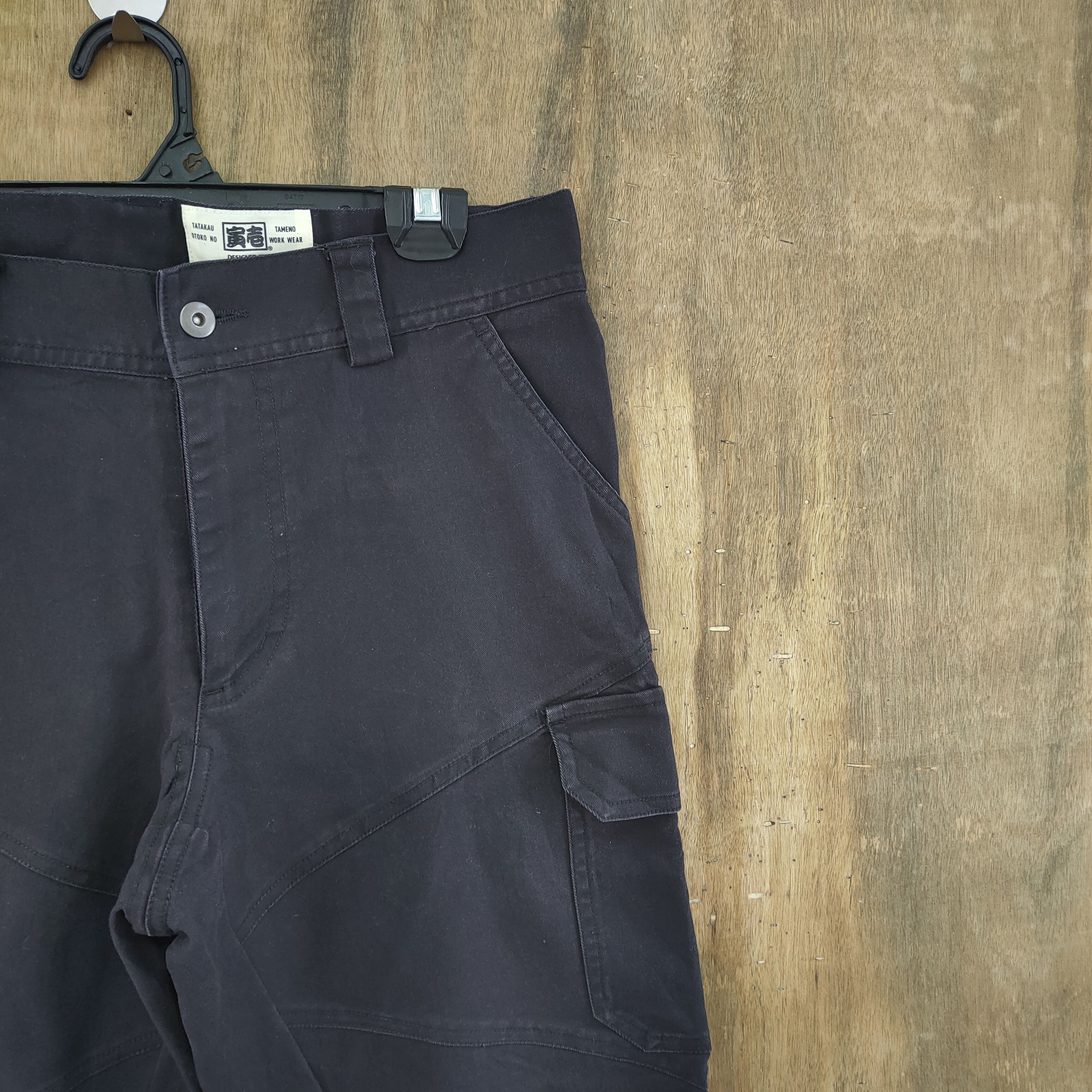 Japanese Brand BLACK TORA CARGO PANTS Size US 32 / EU 48 - 6 Thumbnail