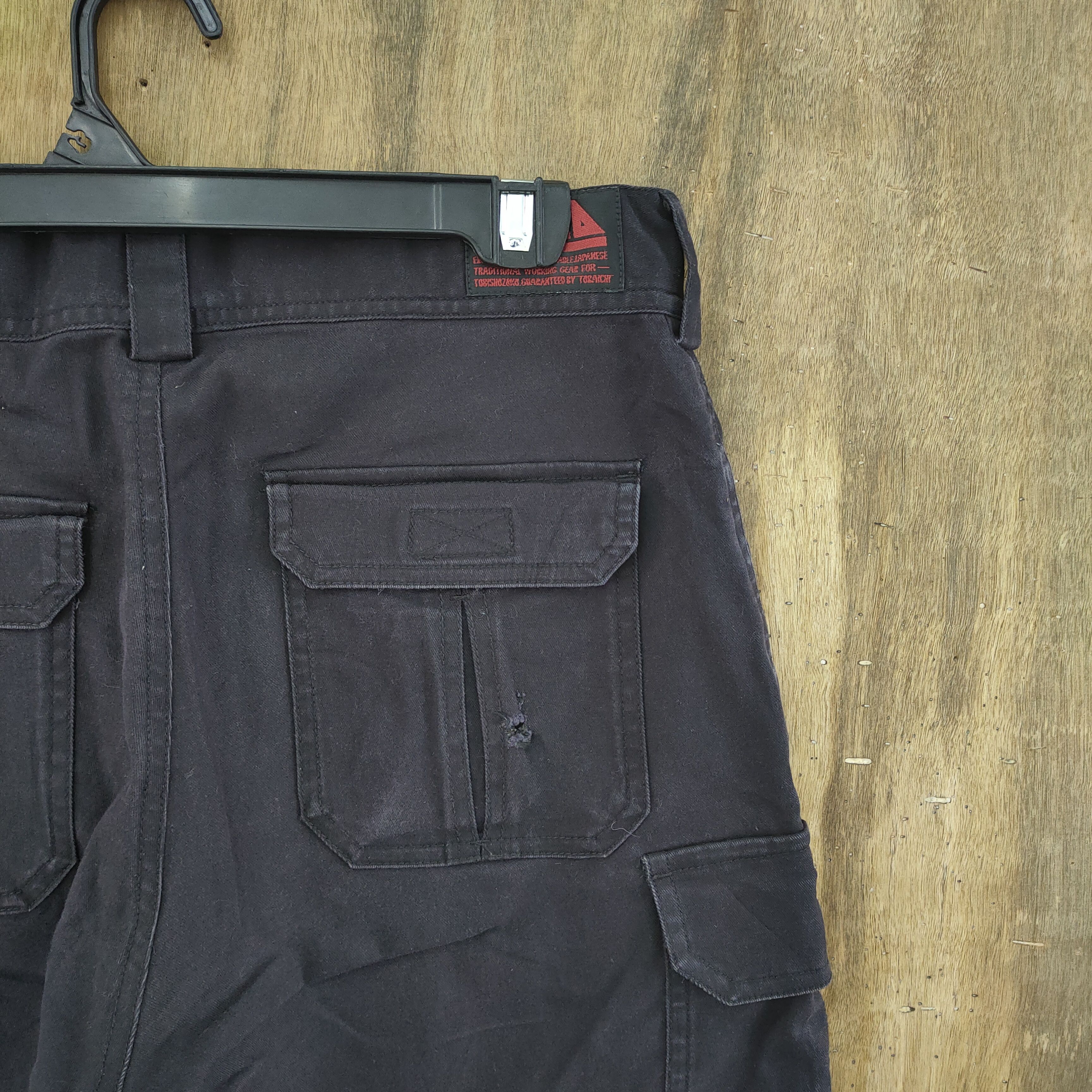 Japanese Brand BLACK TORA CARGO PANTS Size US 32 / EU 48 - 11 Thumbnail