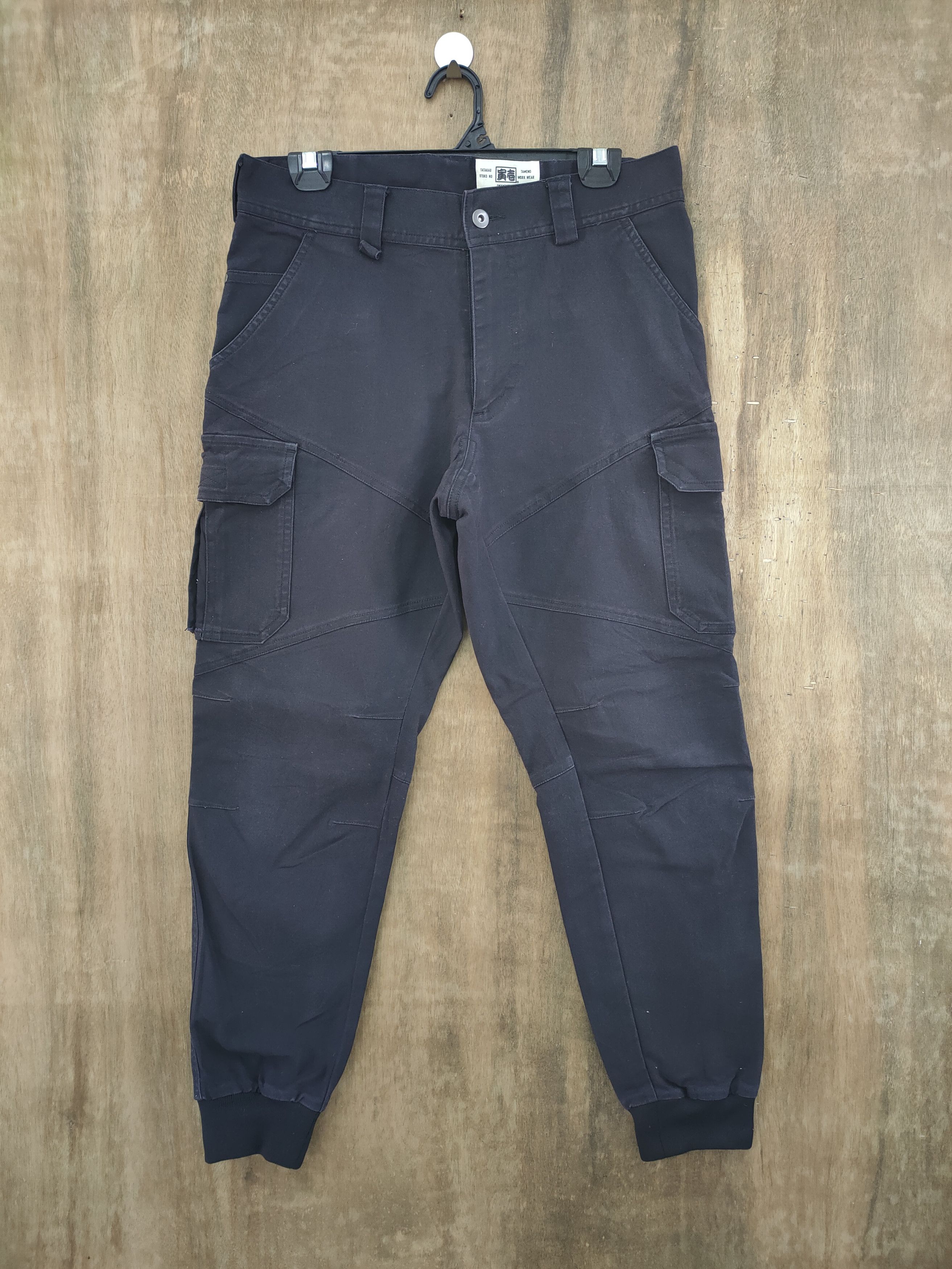 Japanese Brand BLACK TORA CARGO PANTS Size US 32 / EU 48 - 1 Thumbnail