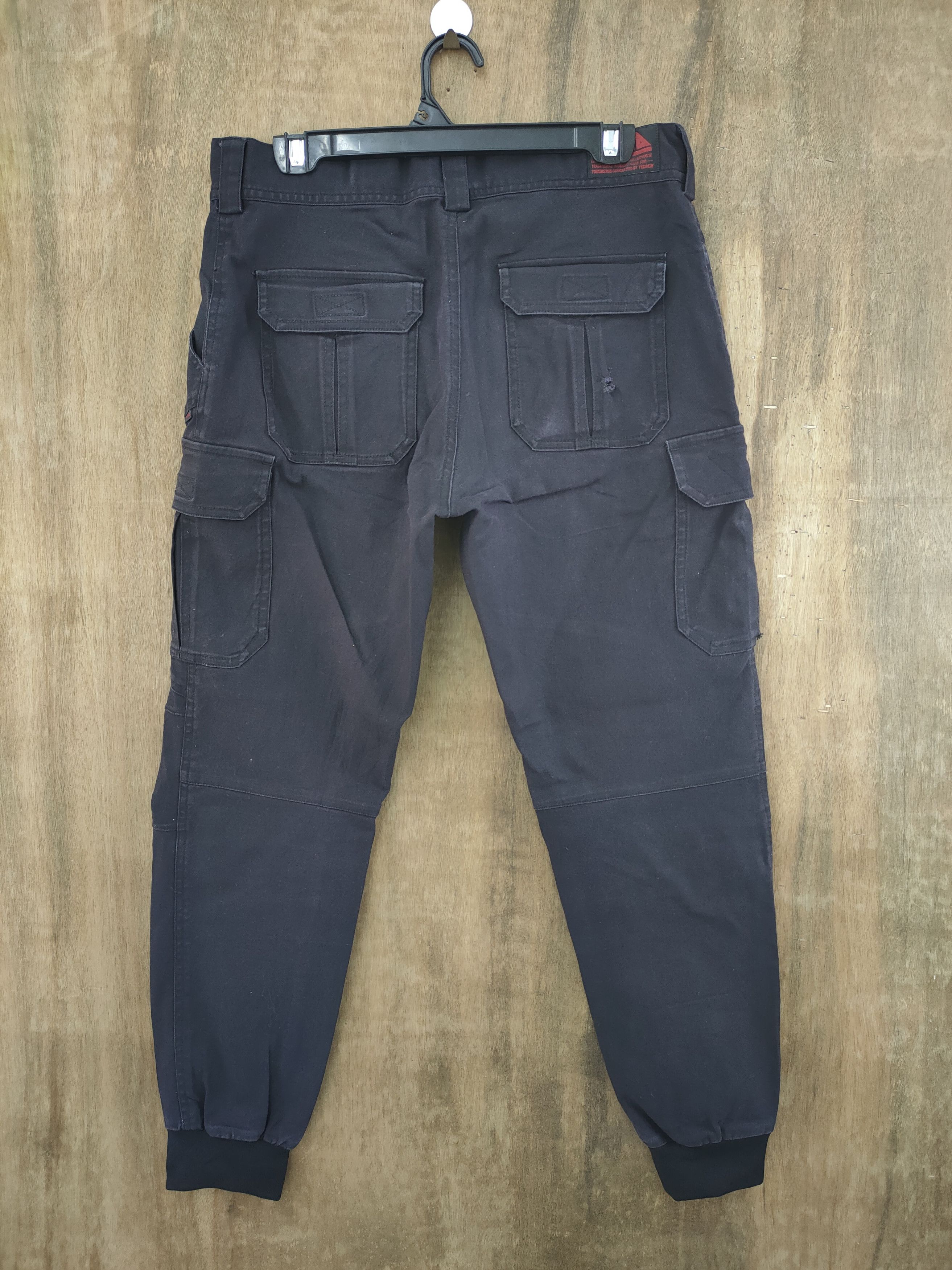 Japanese Brand BLACK TORA CARGO PANTS Size US 32 / EU 48 - 8 Thumbnail
