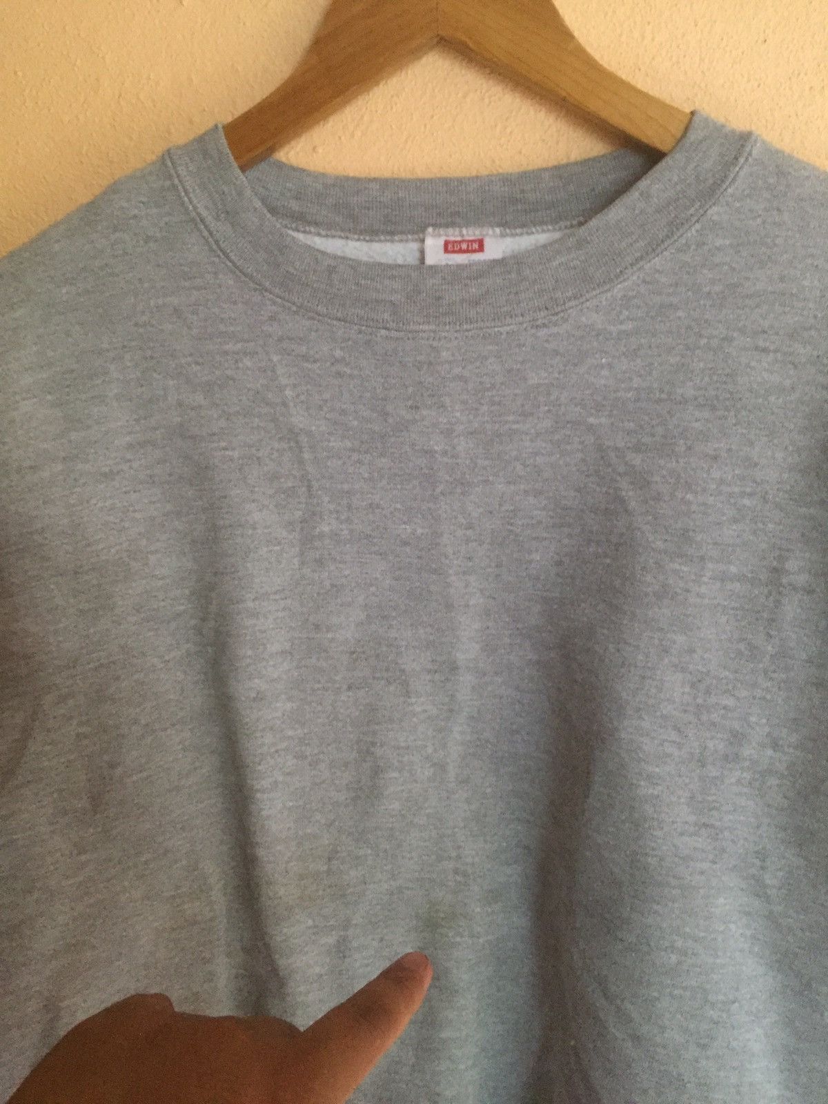 Edwin Rare Vintage Edwin Spellout Crewneck Size US S / EU 44-46 / 1 - 4 Thumbnail