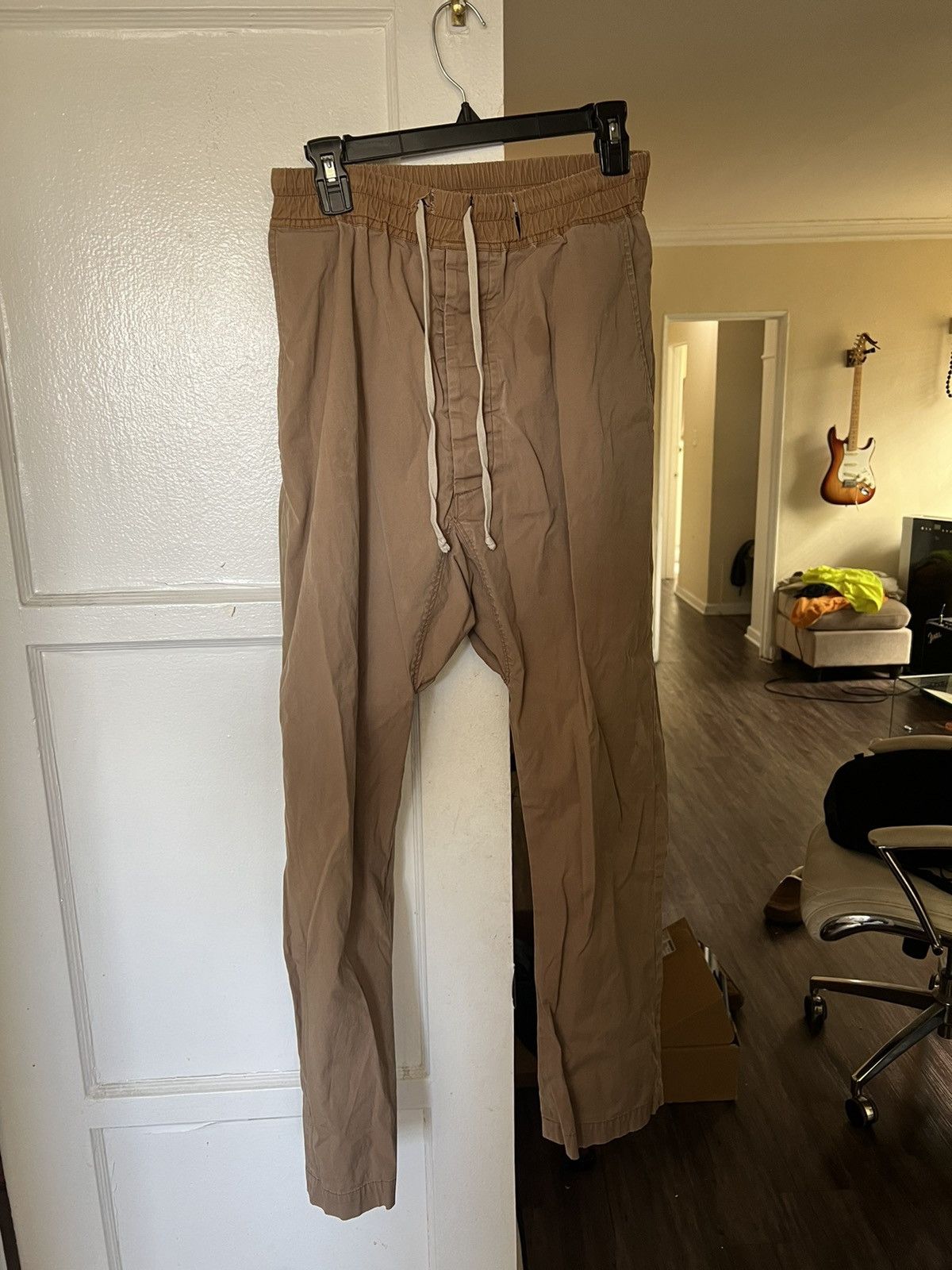 Rick Owens Rare khaki rick pants island ss13 Size US 30 / EU 46 - 1 Thumbnail