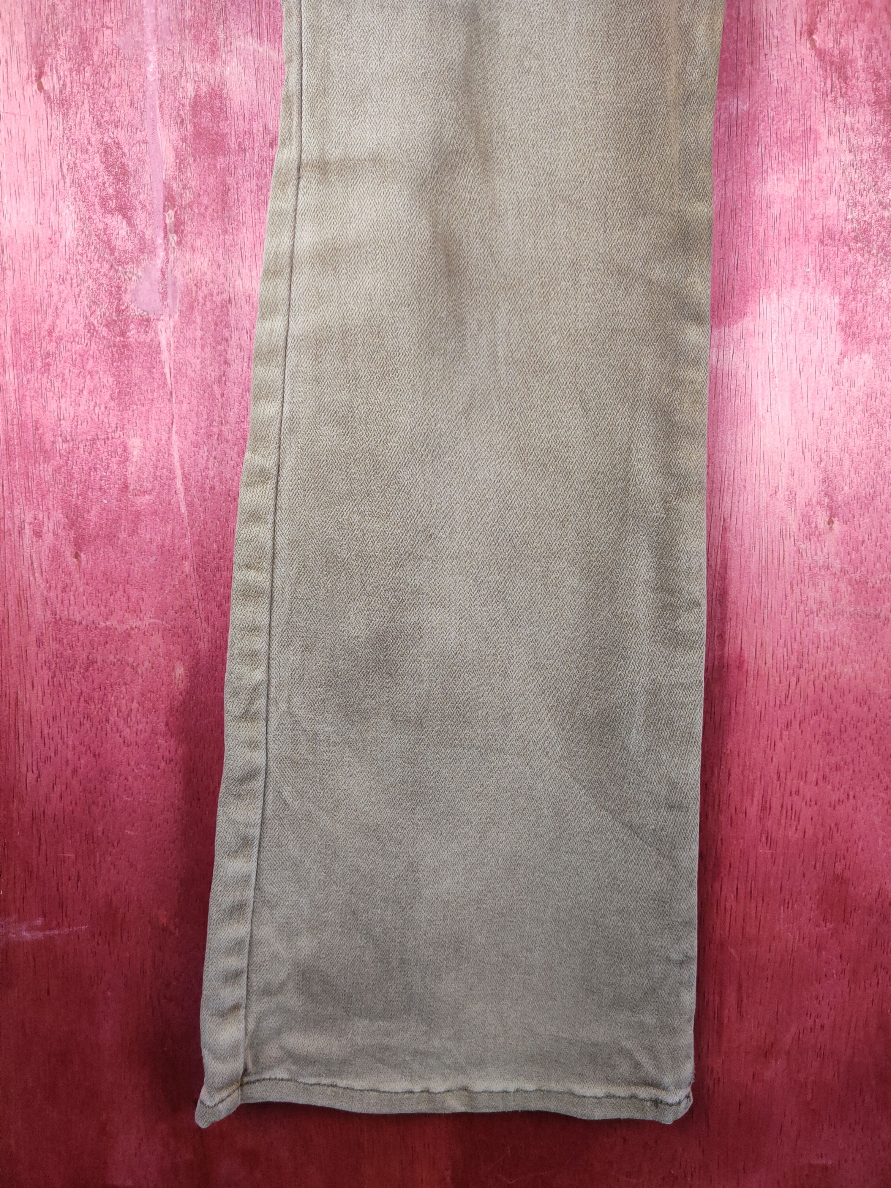 Japanese Brand DL Daily Topics Brown Multipocket Bootcut Pants #S764 Size 29" - 4 Thumbnail