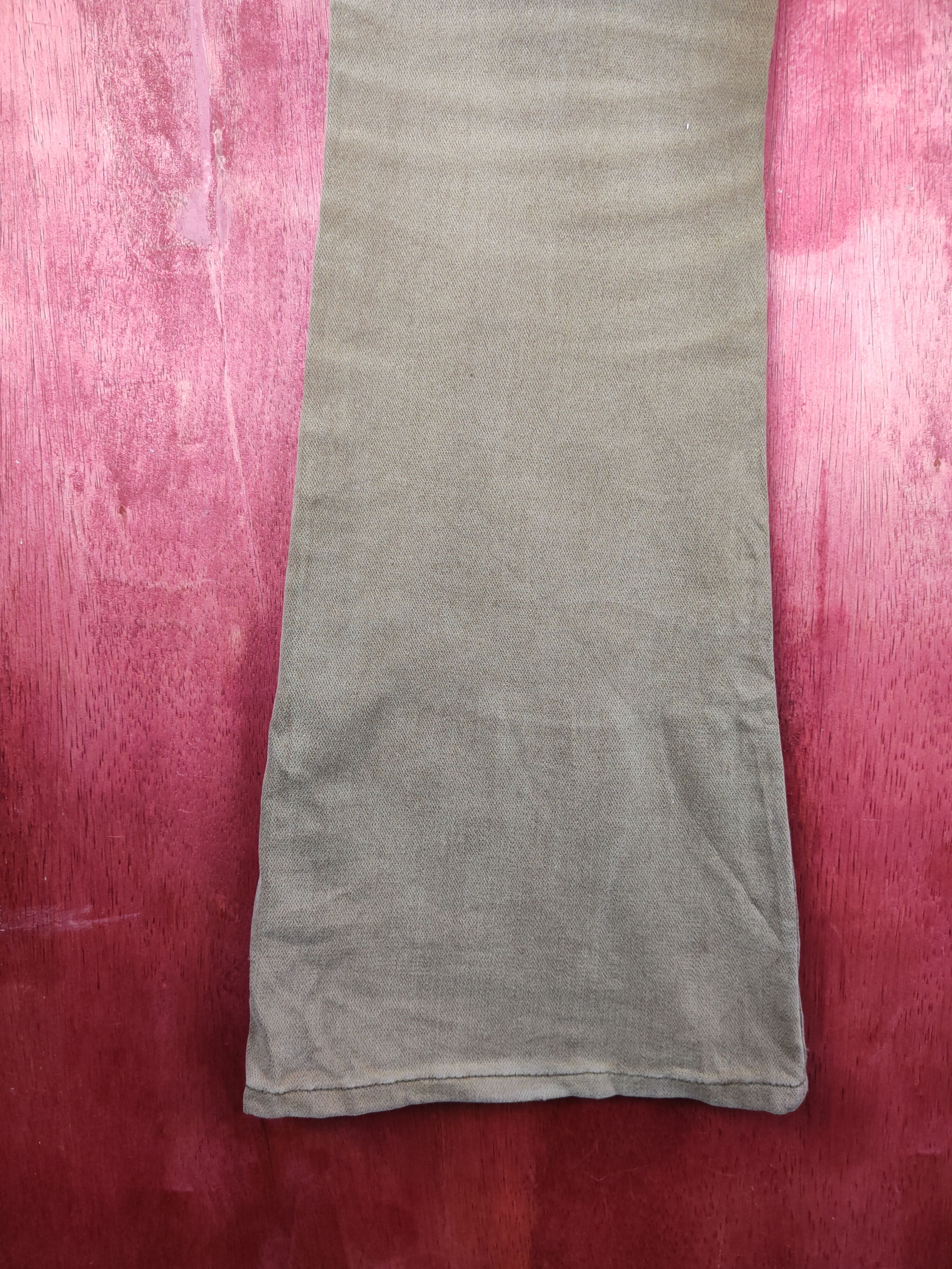 Japanese Brand DL Daily Topics Brown Multipocket Bootcut Pants #S764 Size 29" - 9 Thumbnail