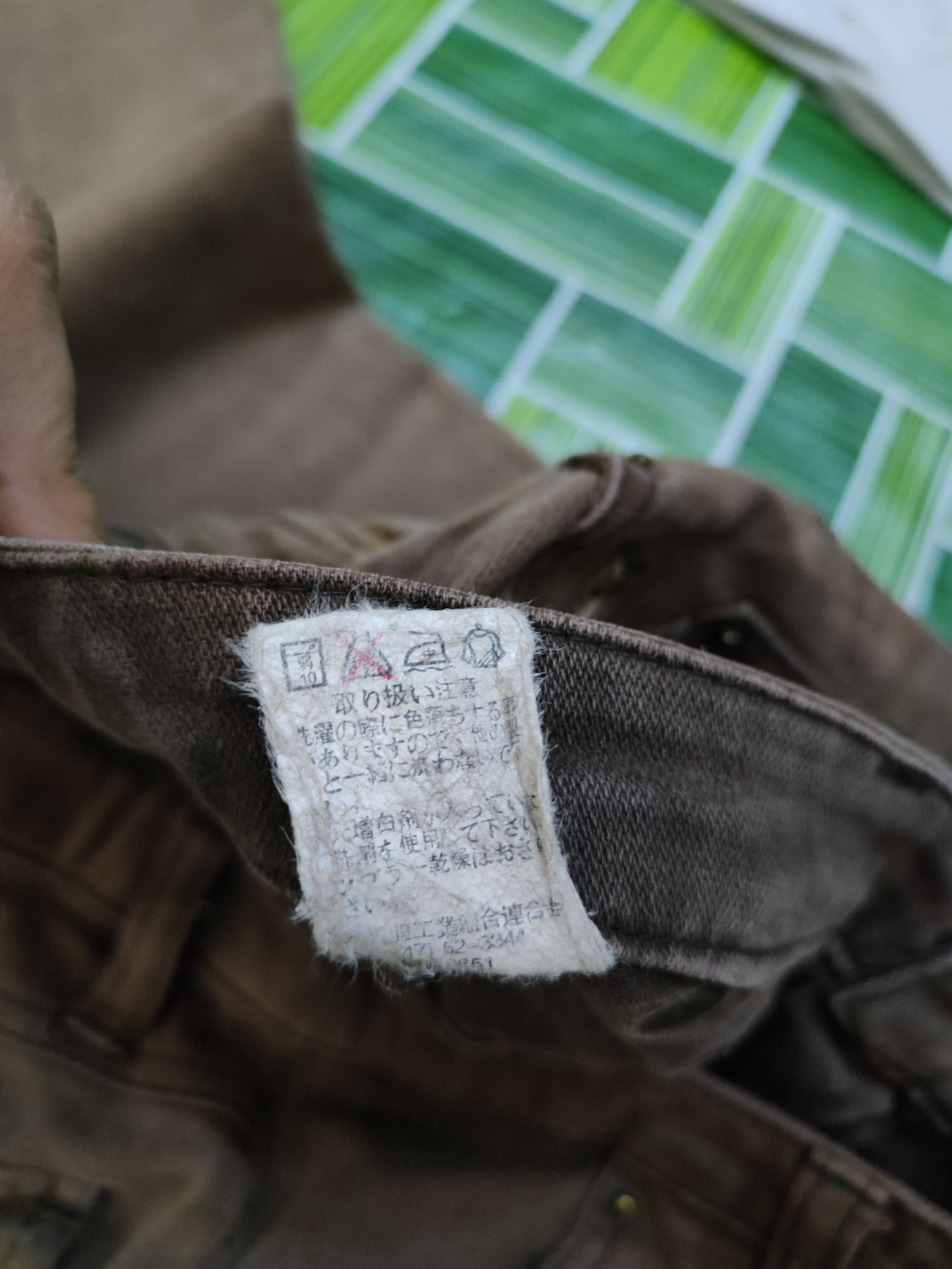 Japanese Brand DL Daily Topics Brown Multipocket Bootcut Pants #S764 Size 29" - 13 Thumbnail