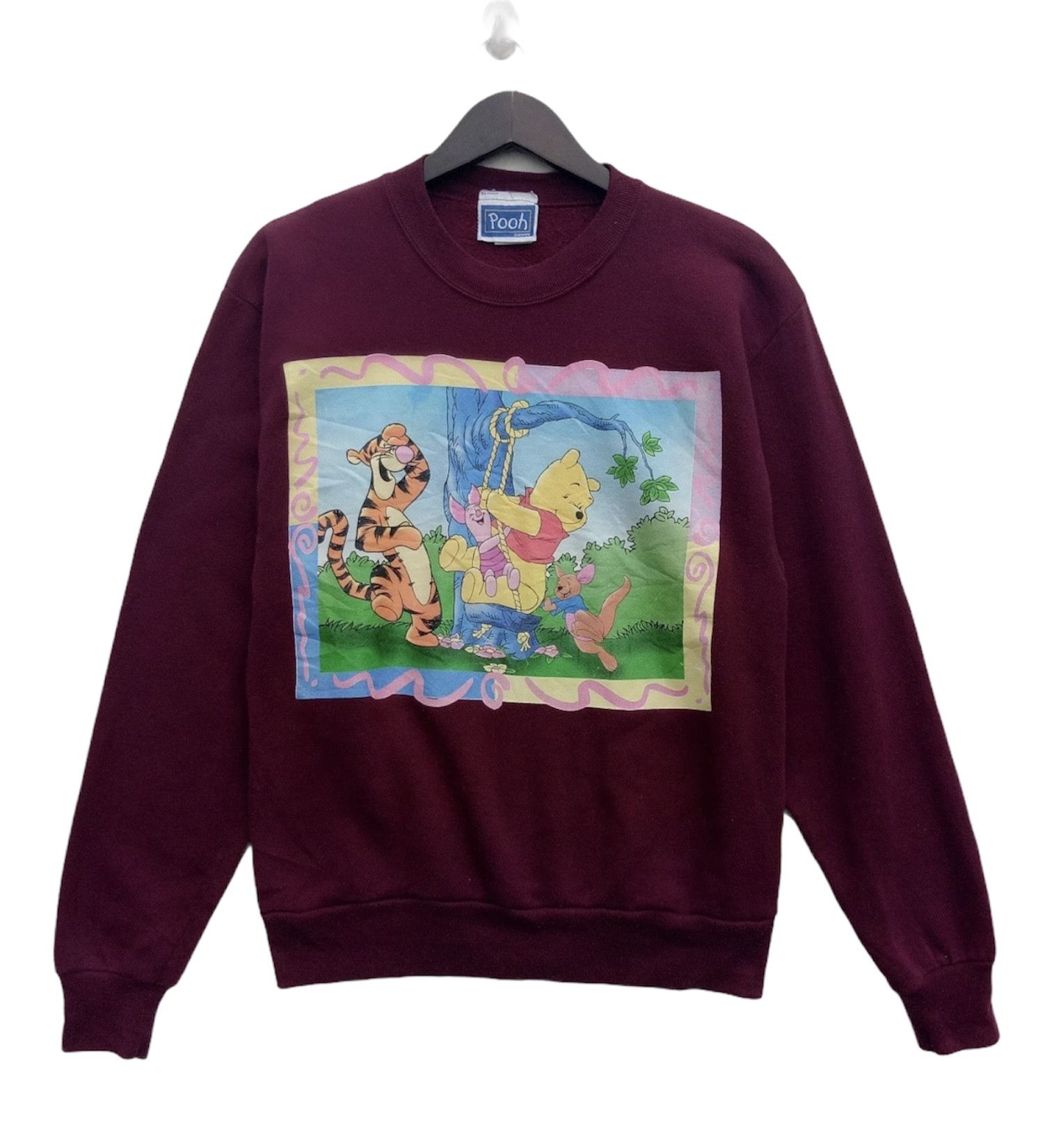 Disney VINTAGE POOH Disney sportswear USA sweatshirt Size US S / EU 44-46 / 1 - 1 Thumbnail